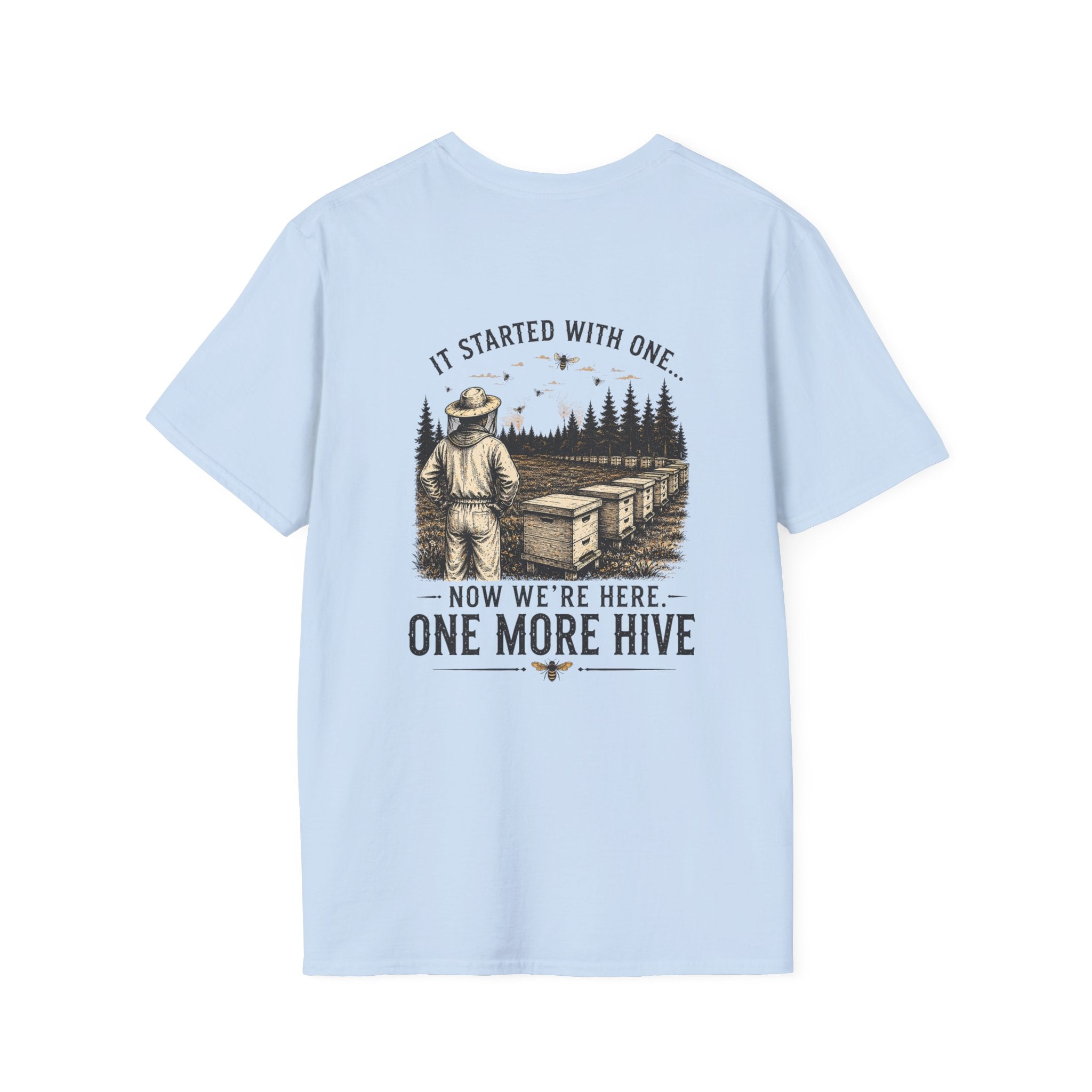 One More Hive Shirt | Beekeeper T-Shirt | Rustic Beekeeping Apparel