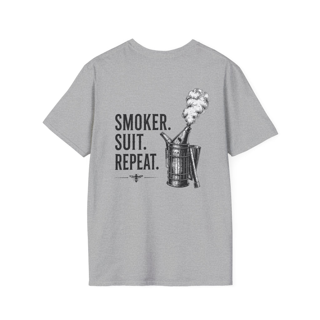 Smoker Suit Repeat Shirt | Beekeeper T-Shirt | Beekeeping Apparel