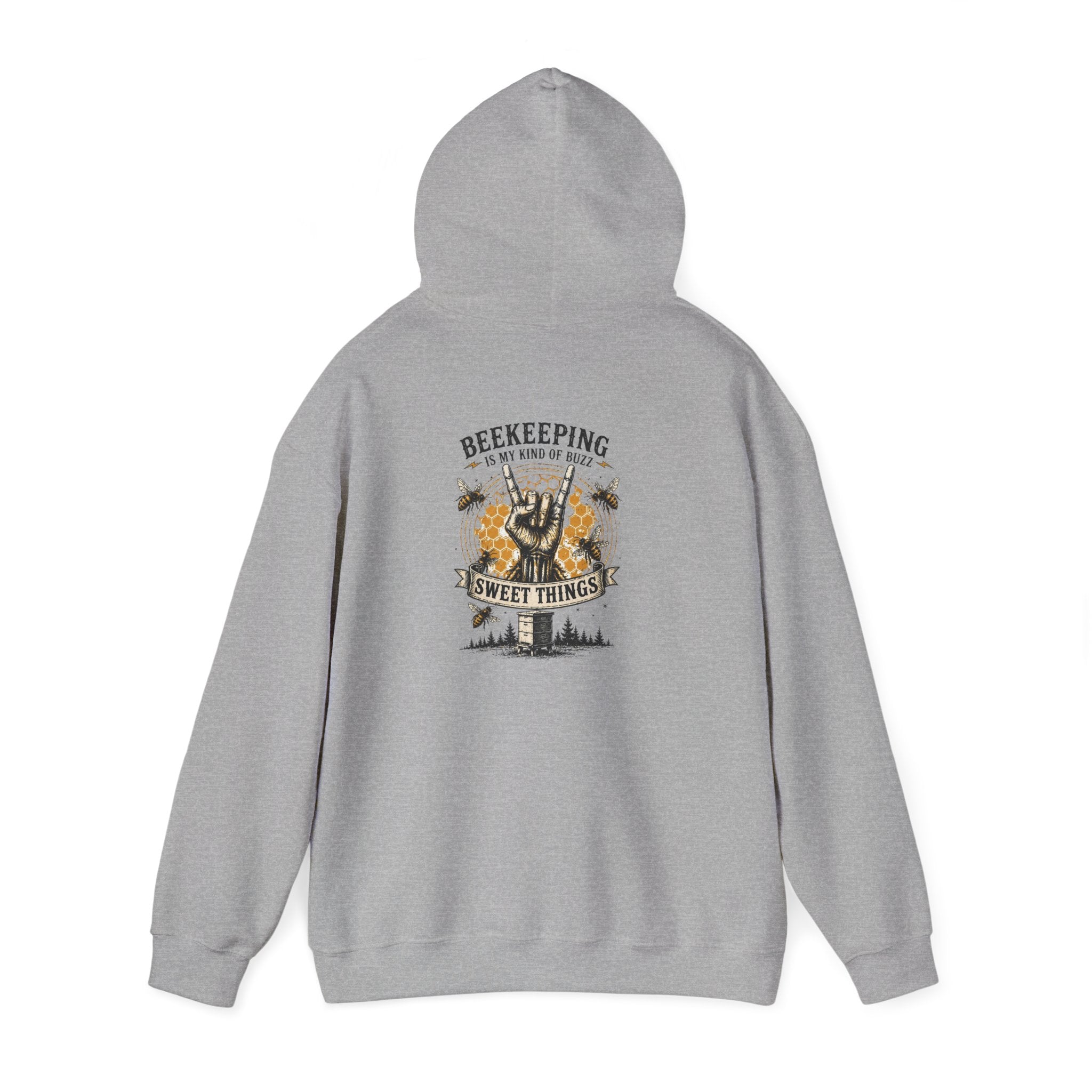 Beekeeping Is My Kind of Buzz Crewneck Sweatshirt | Rustic Beekeeper Pullover | Honey Farm Apparel