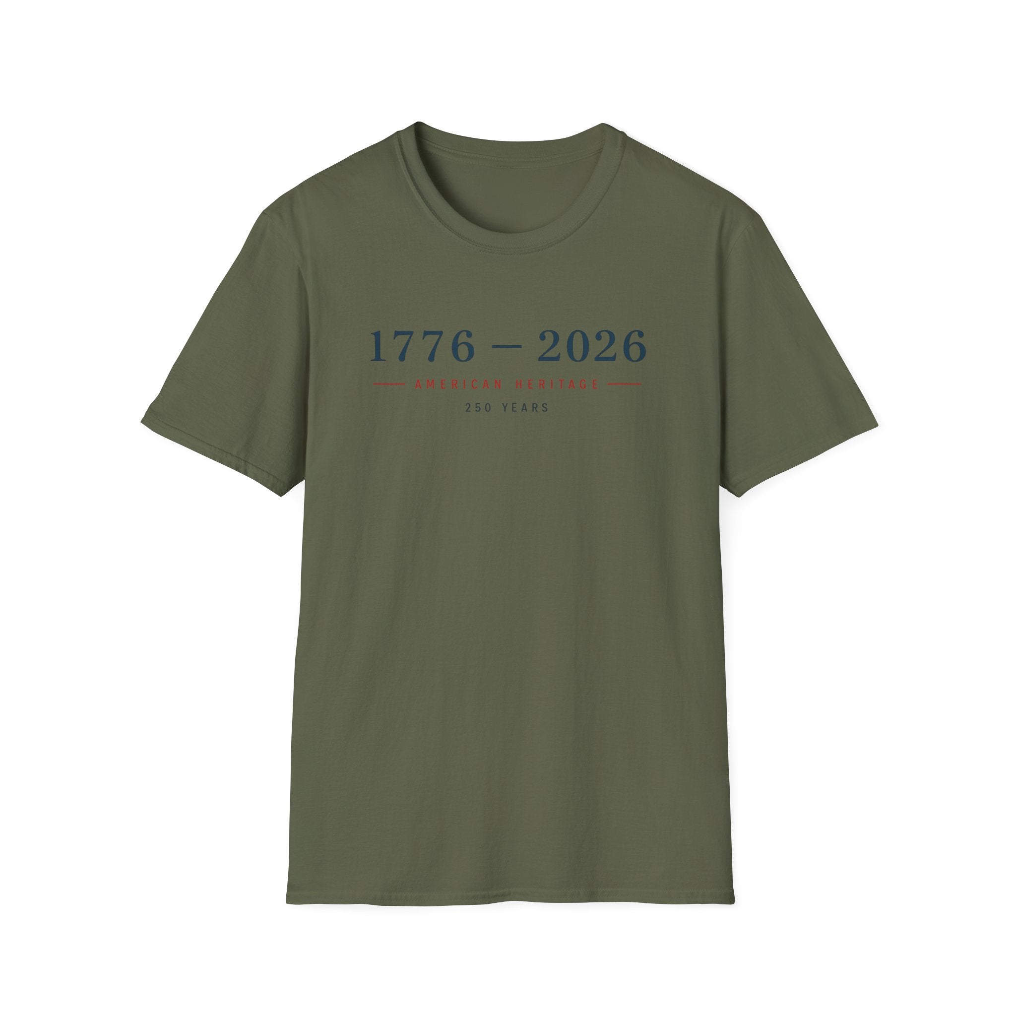 1776–2026 American Heritage Shirt | USA 250 Years Patriotic T-Shirt | Semiquincentennial Fourth of July Tee