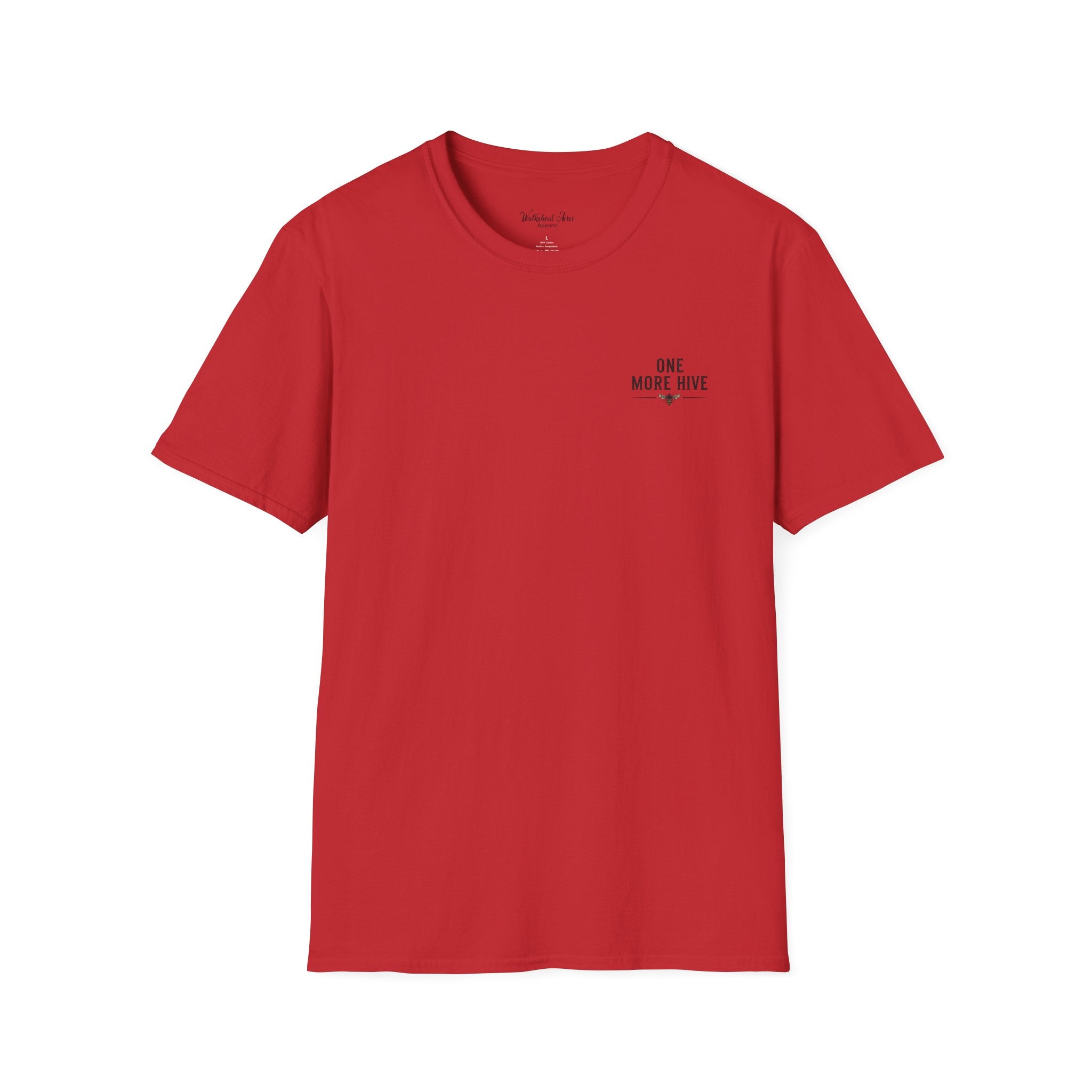 One More Hive Shirt | Beekeeper T-Shirt | Rustic Beekeeping Apparel