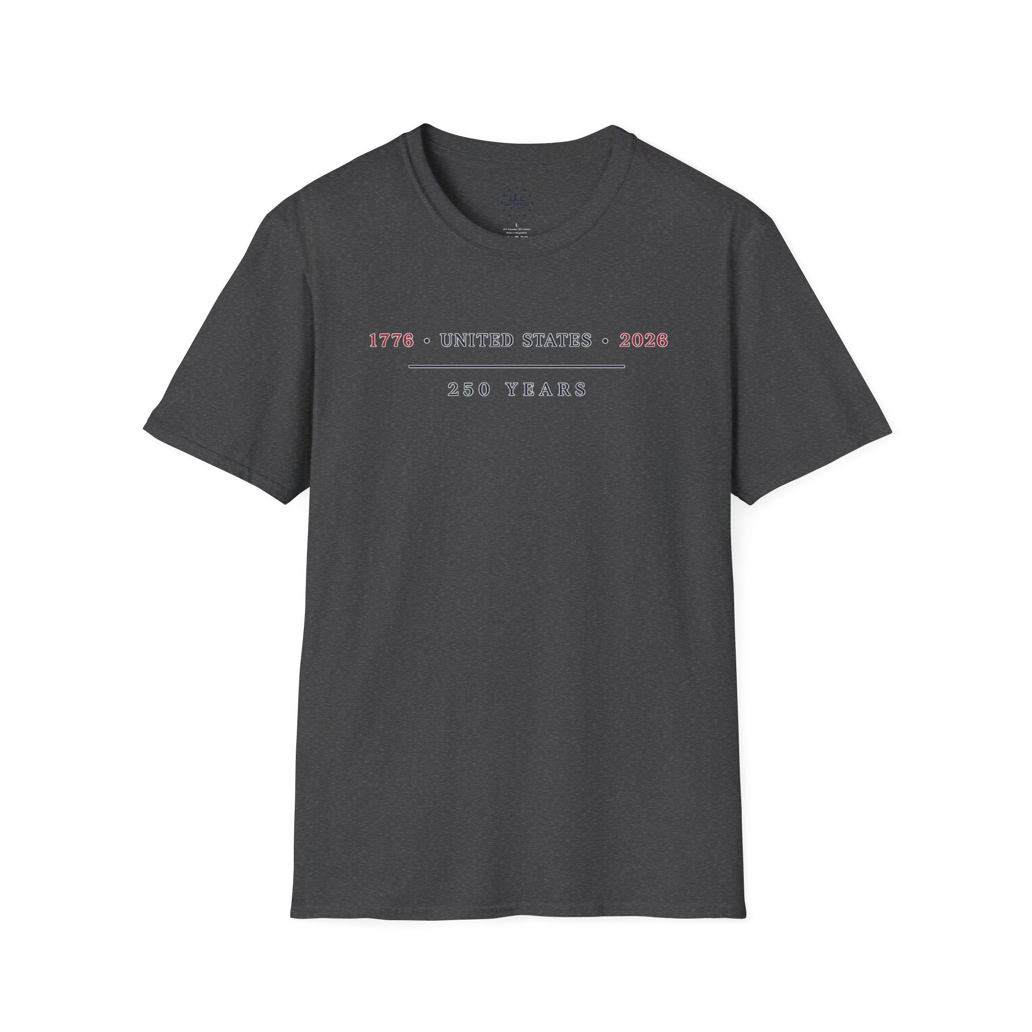 1776 United States 2026 Shirt | America 250 Years Tee | Minimalist Patriotic T-Shirt | USA Semiquincentennial Heritage Shirt