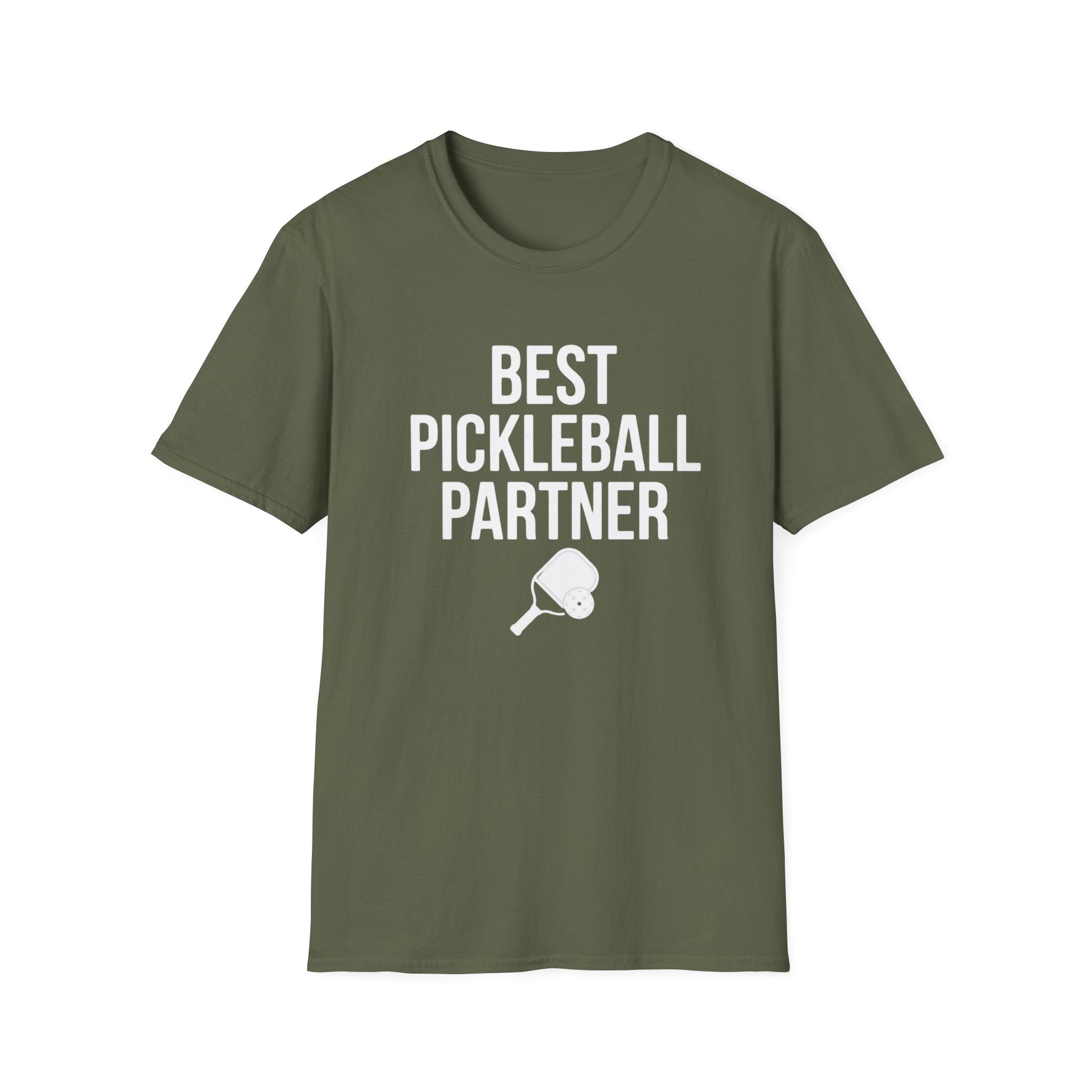 Best Pickleball Partner Shirt – Funny Pickleball Couple Tee | Pickleball Gift for Him or Her | Pickleball Court Graphic T-Shirt