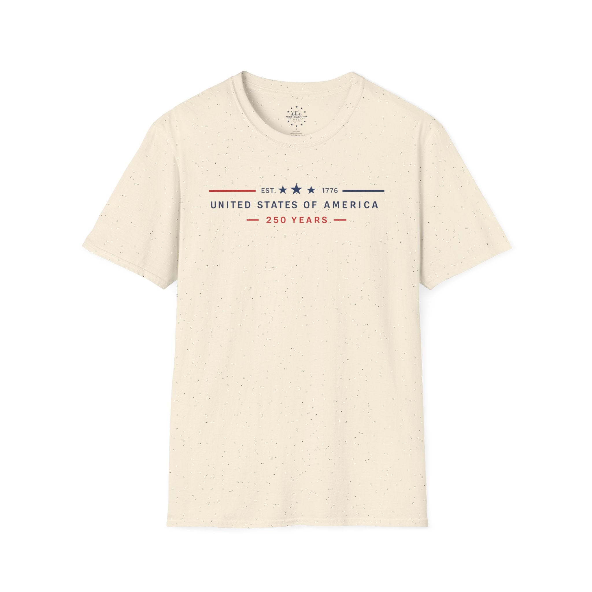 United States of America 250 Years Shirt | EST 1776 Patriotic Tee | Minimalist America 250 T-Shirt | USA Semiquincentennial Shirt