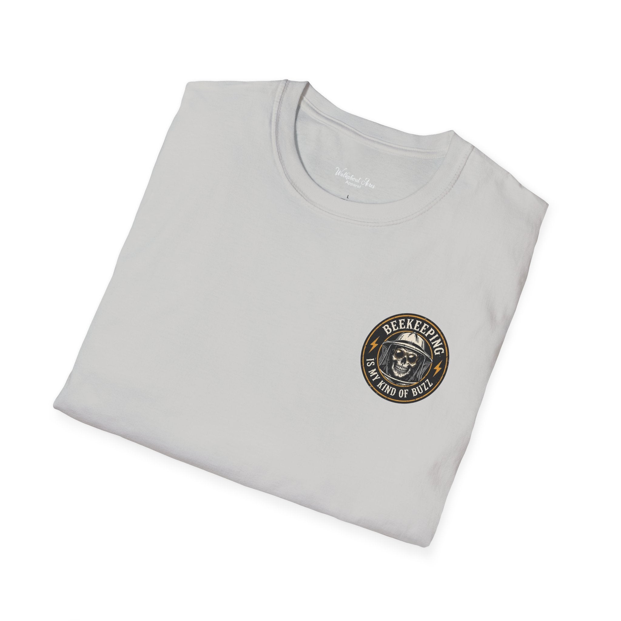 Beekeeping Is My Kind of Buzz Shirt | Skull Beekeeper Tee | Rustic Bee Keeper T-Shirt | Honey Lover Gift