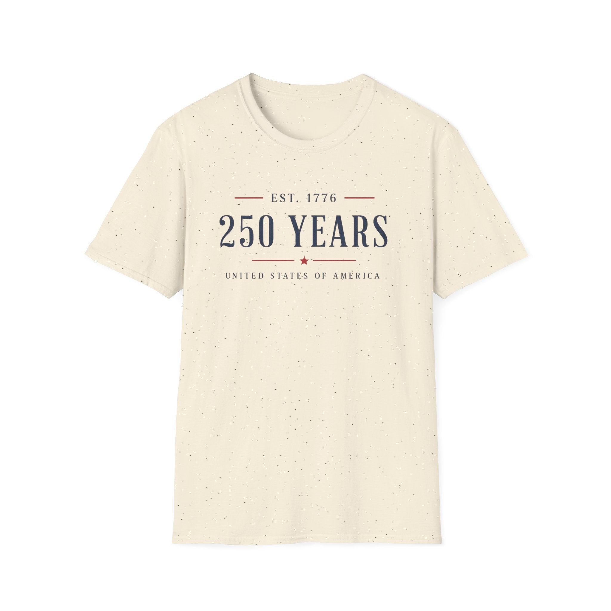 250 Years Shirt | EST. 1776 Patriotic Tee | United States of America T-Shirt | Minimalist America 250 Heritage Shirt