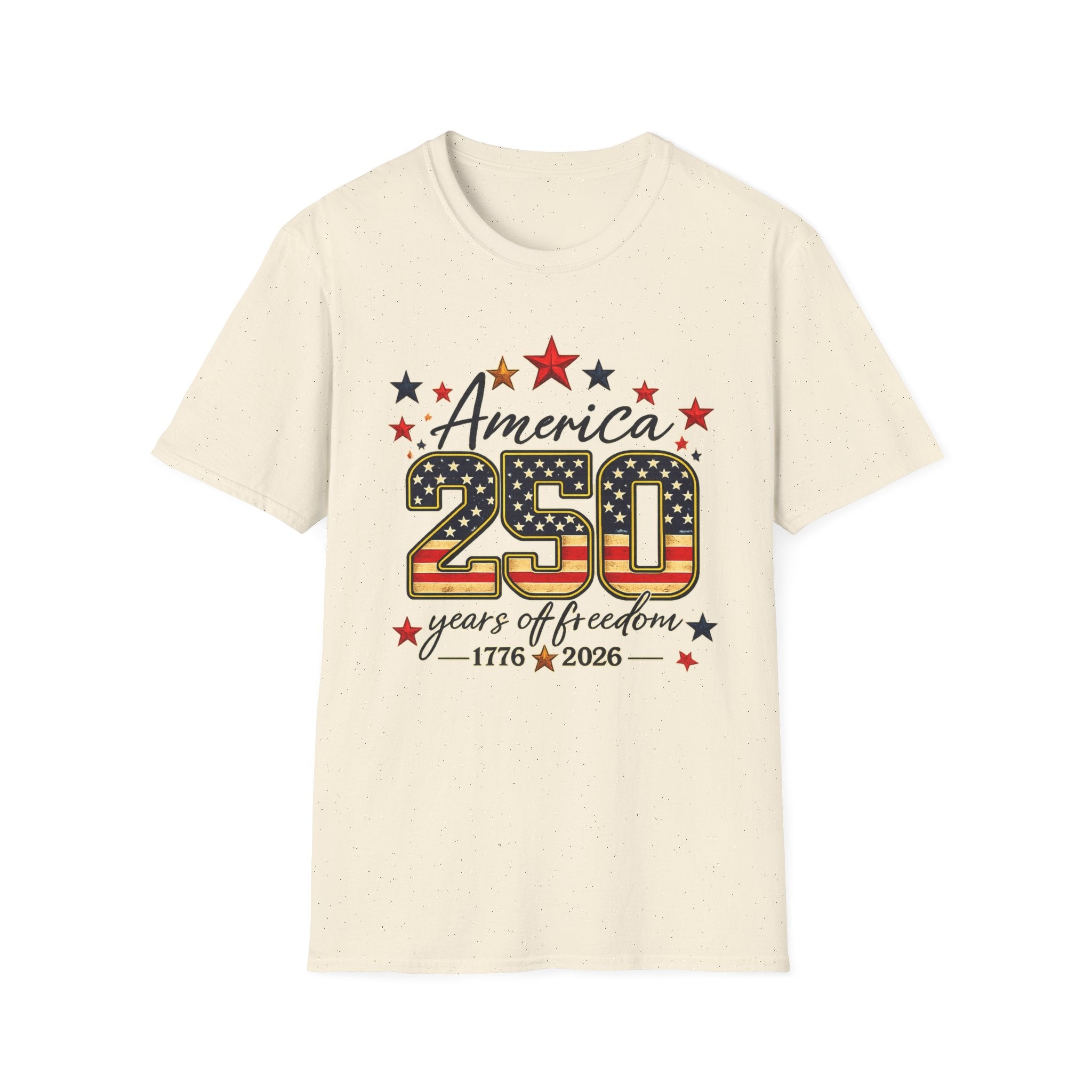 America 250 Years of Freedom Shirt | Patriotic USA Flag Anniversary Tee | 1776–2026 Celebration Shirt