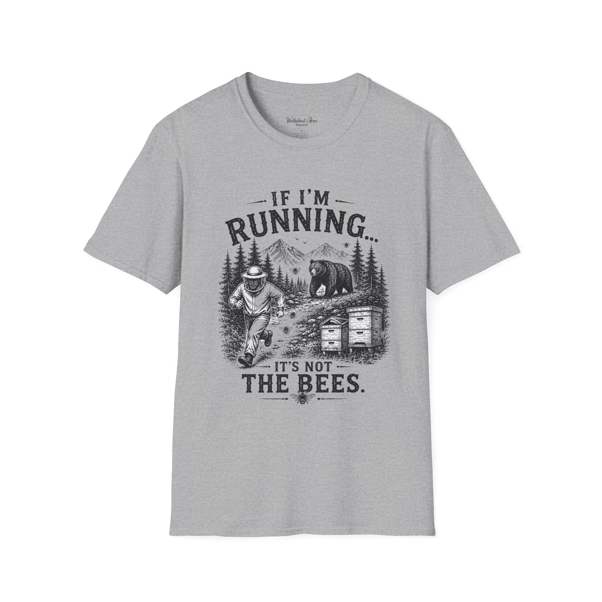 If I’m Running Bear Shirt | You Should Be Running Too | Funny Outdoor Tee