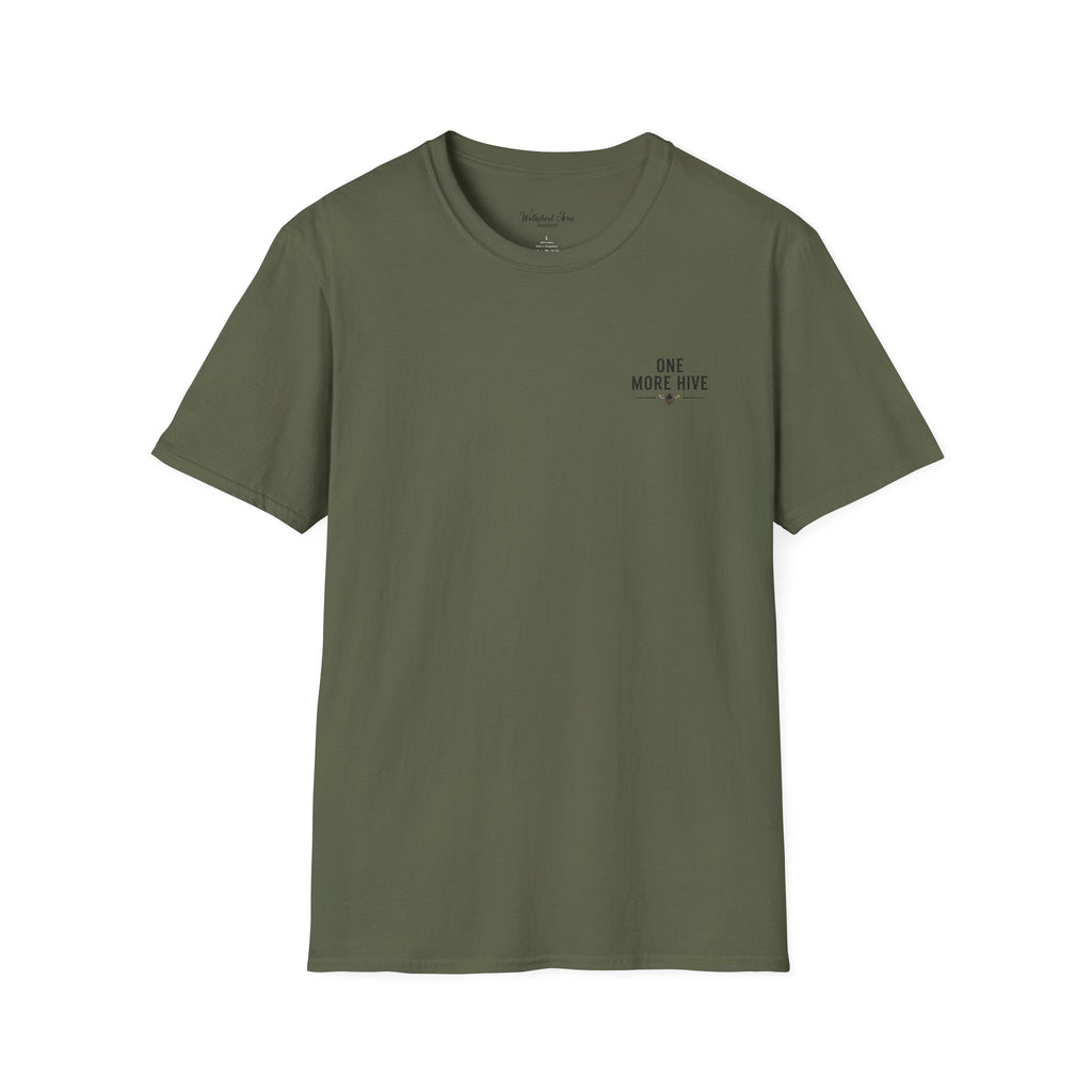 One More Hive Shirt | Beekeeper T-Shirt | Rustic Beekeeping Apparel