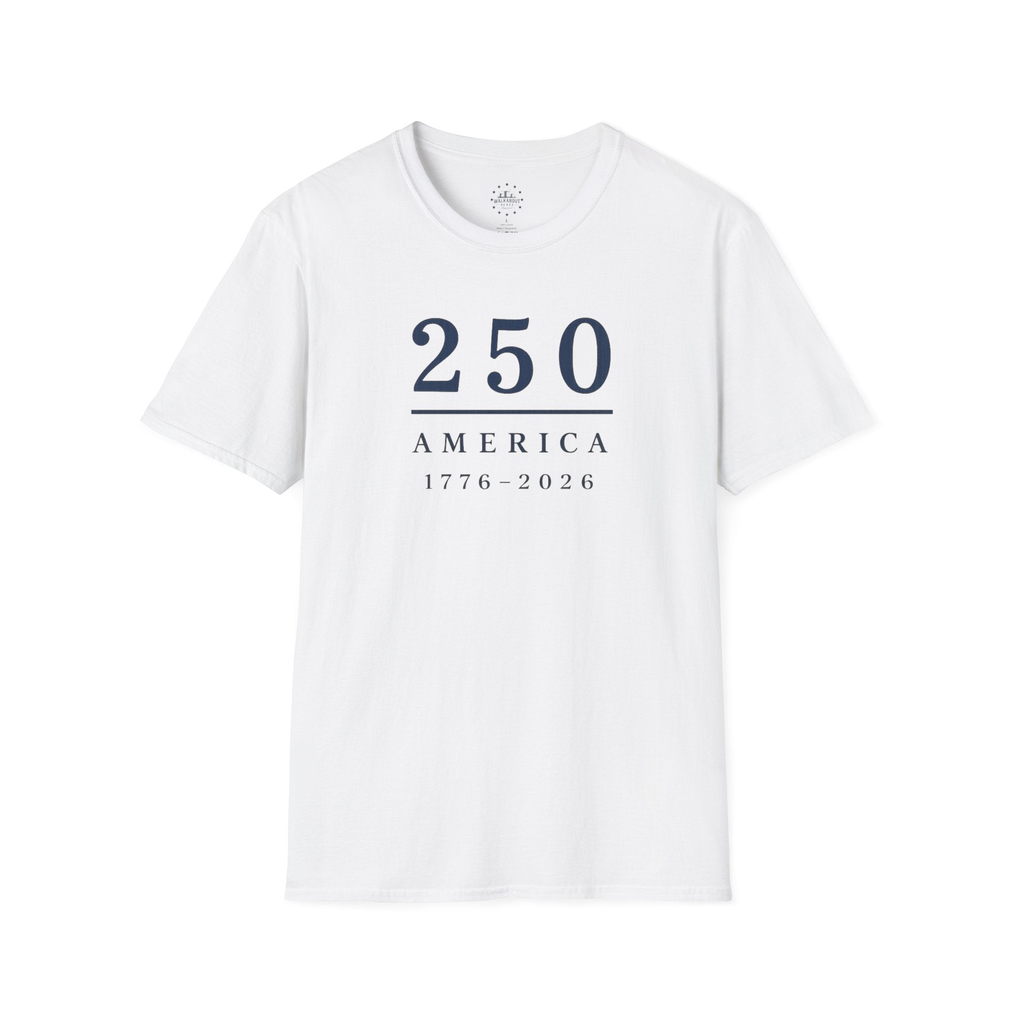 America 250 Shirt | 1776-2026 USA Anniversary Tee | Minimalist Patriotic T-Shirt | American Heritage Semiquincentennial