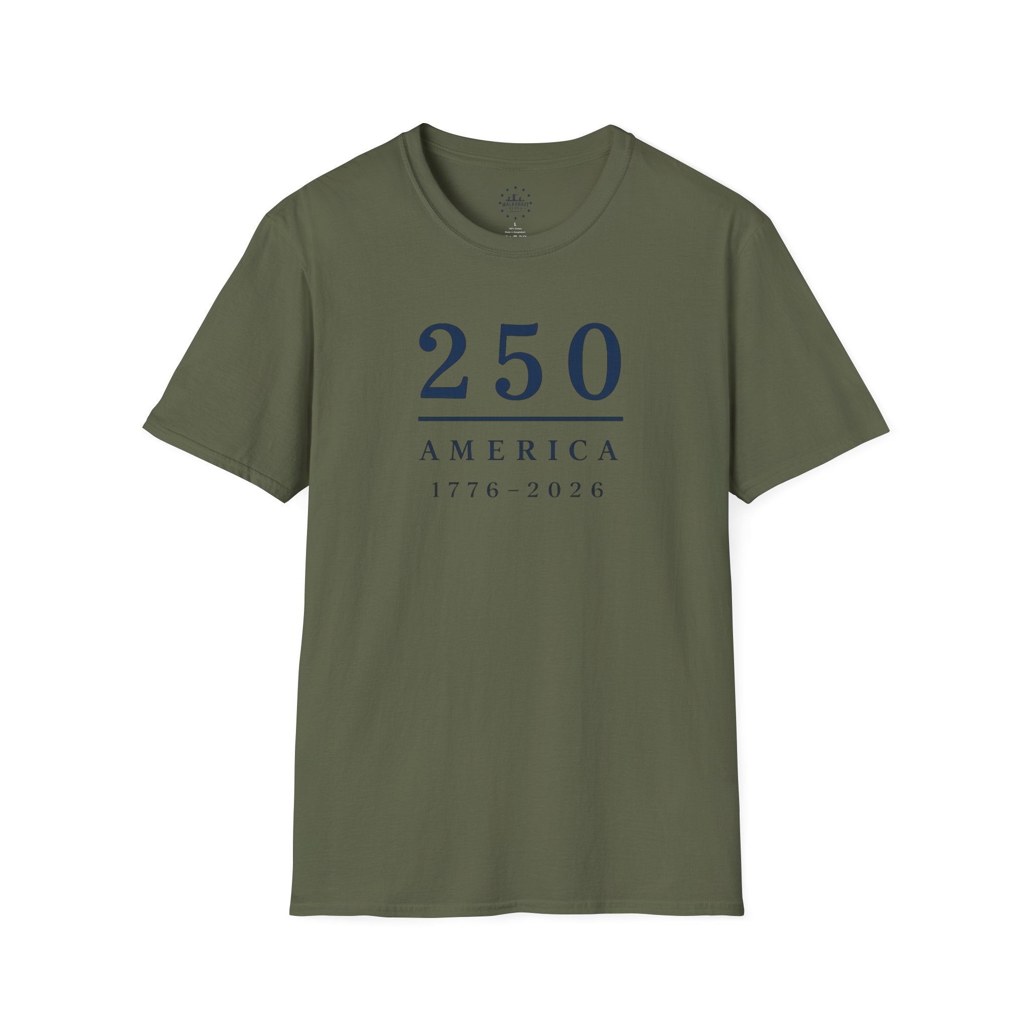 America 250 Shirt | 1776-2026 USA Anniversary Tee | Minimalist Patriotic T-Shirt | American Heritage Semiquincentennial
