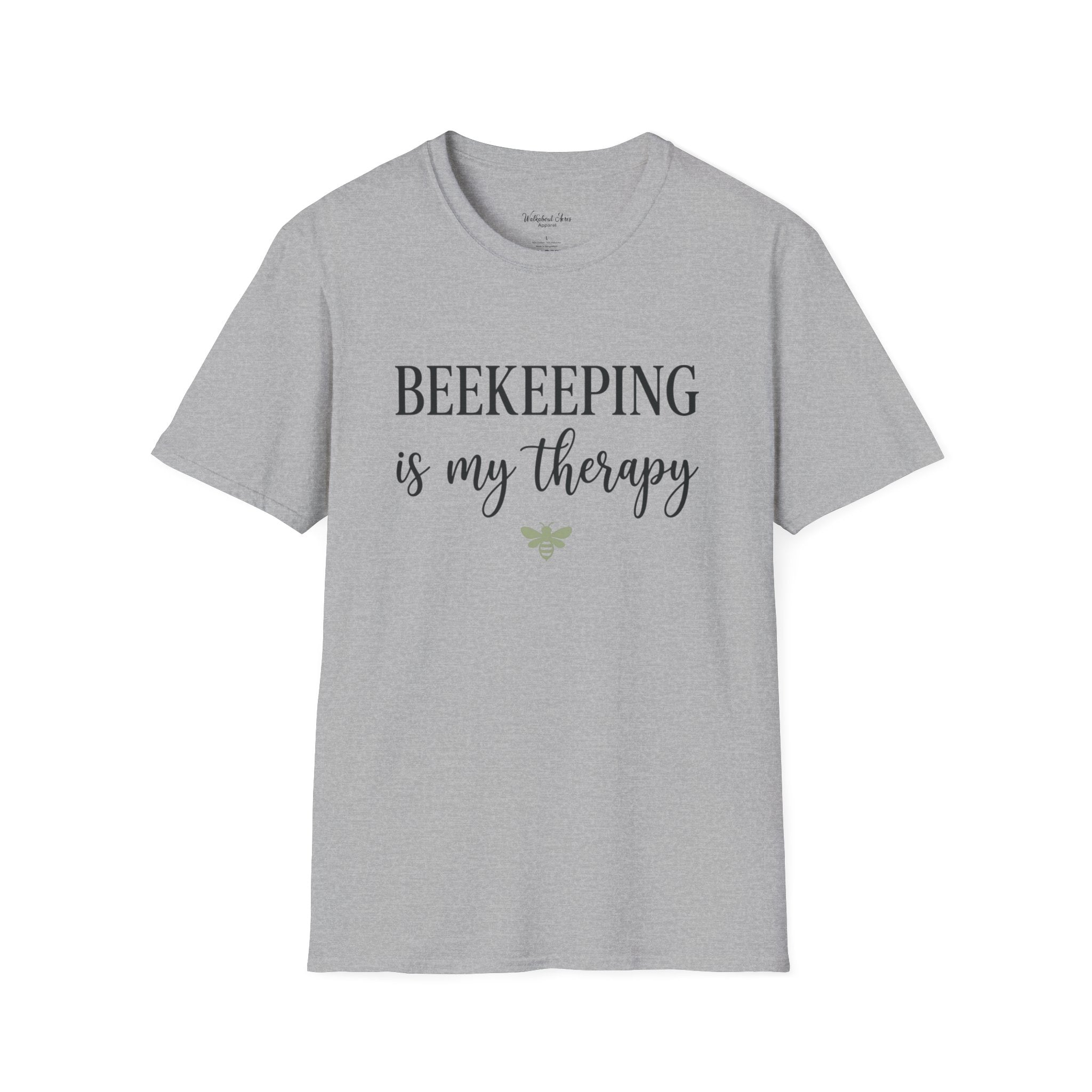 Beekeeping is my Therapy Shirt – Beekeeping T-Shirt – Save the Bees Apparel