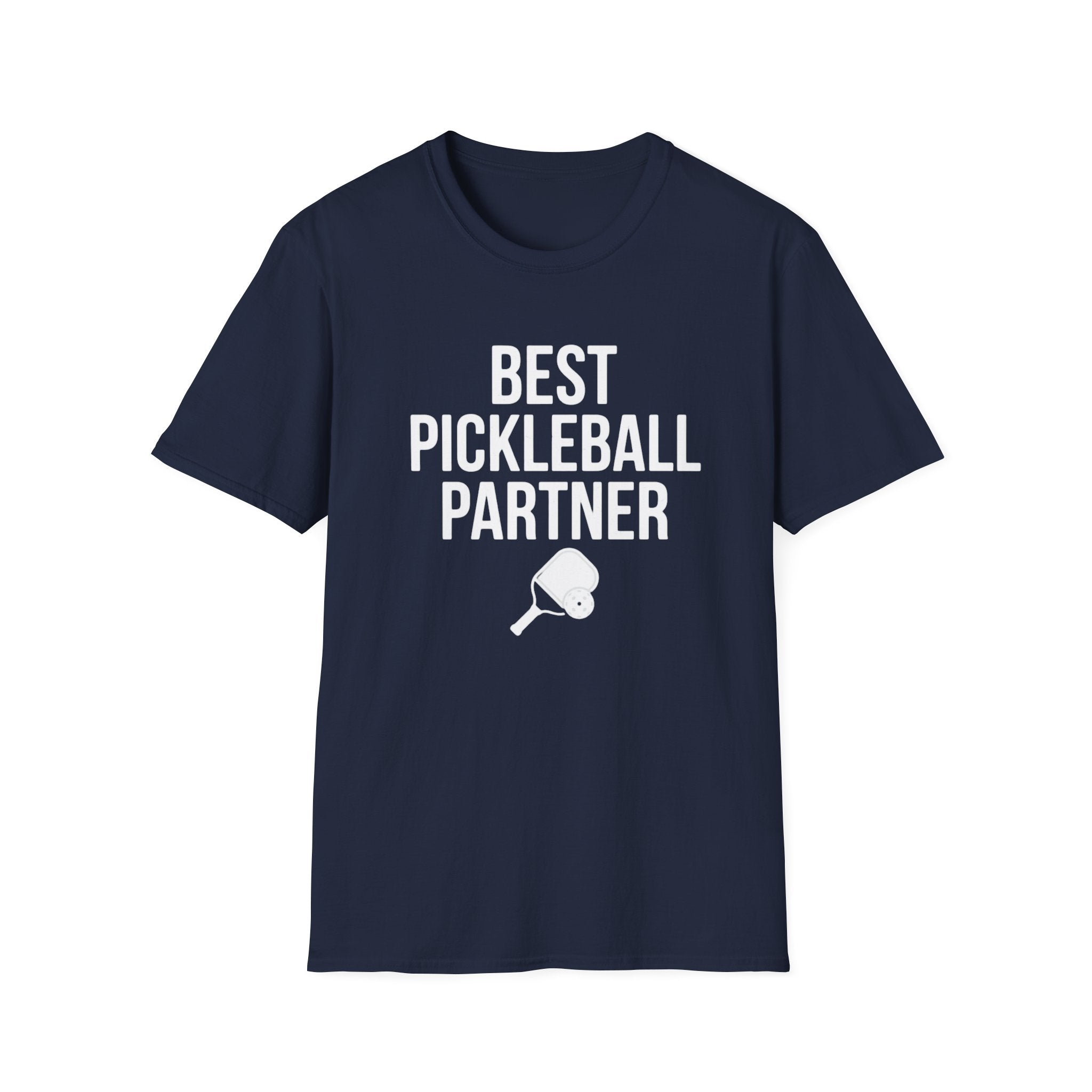 Best Pickleball Partner Shirt – Funny Pickleball Couple Tee | Pickleball Gift for Him or Her | Pickleball Court Graphic T-Shirt