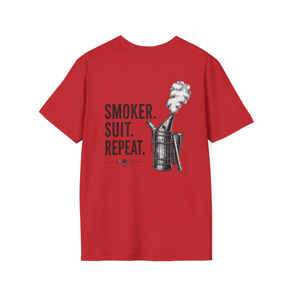 Smoker Suit Repeat Shirt | Beekeeper T-Shirt | Beekeeping Apparel