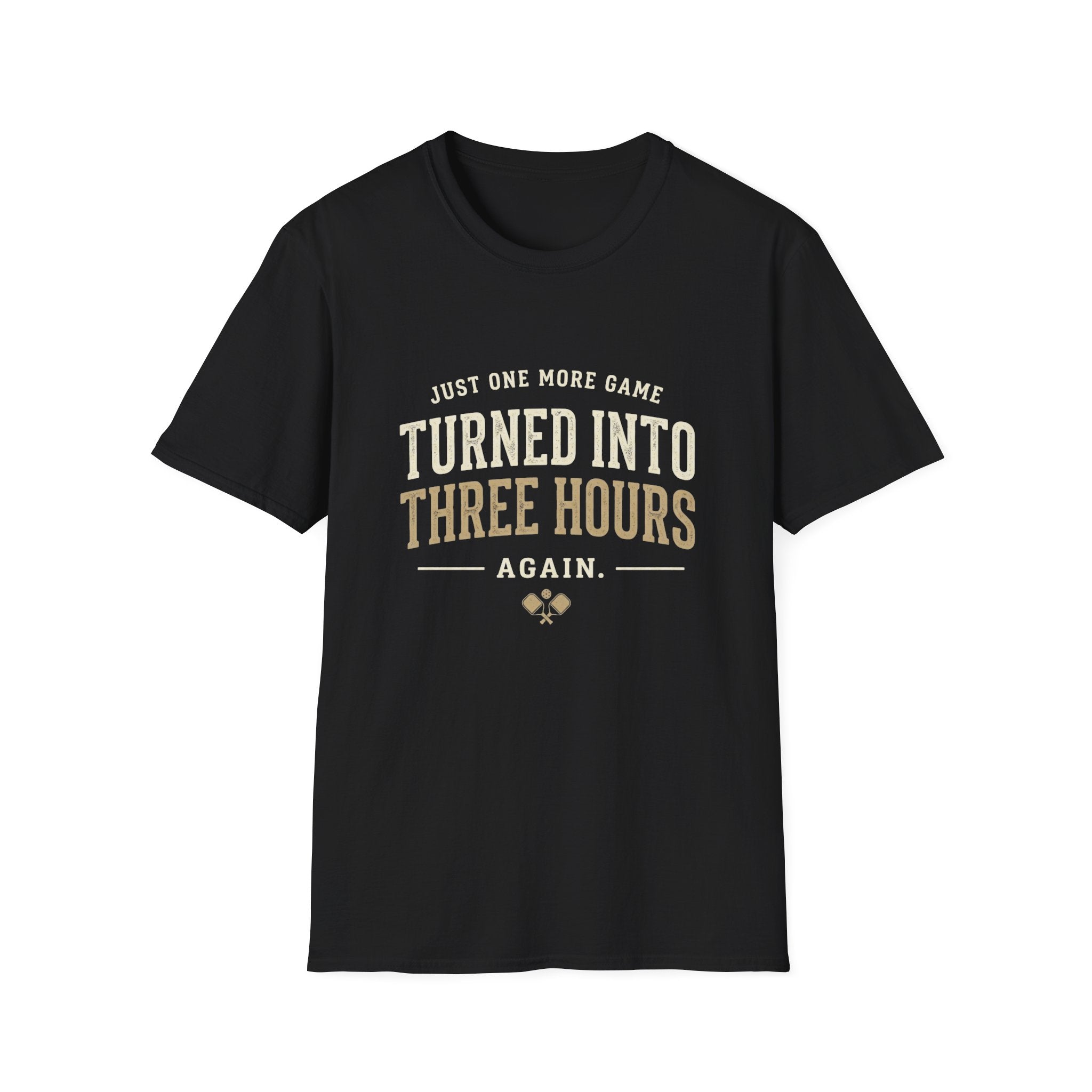 Just One More Game Turned Into Three Hours Again Pickleball Shirt – Vintage Pickleball Tee