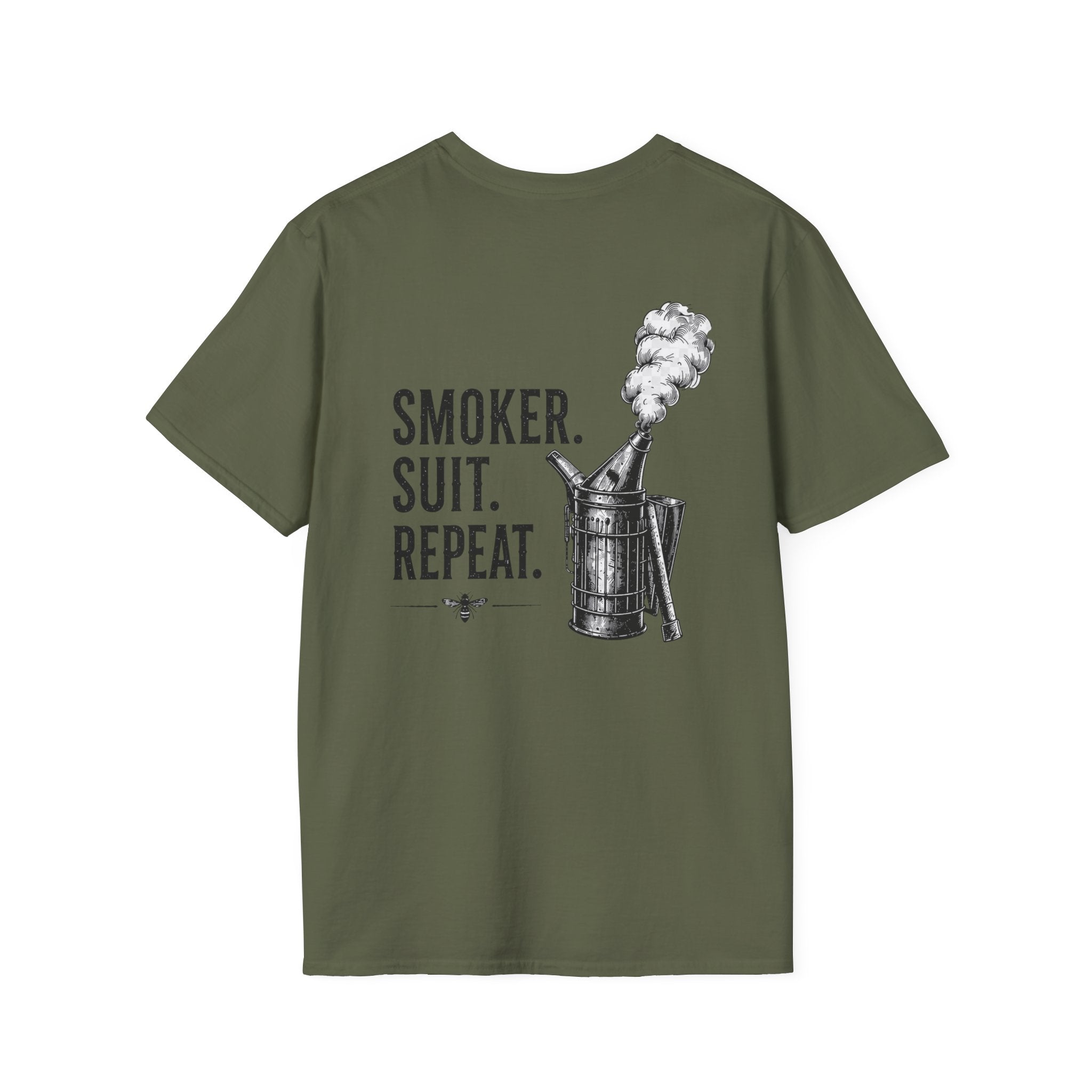 Smoker Suit Repeat Shirt | Beekeeper T-Shirt | Beekeeping Apparel