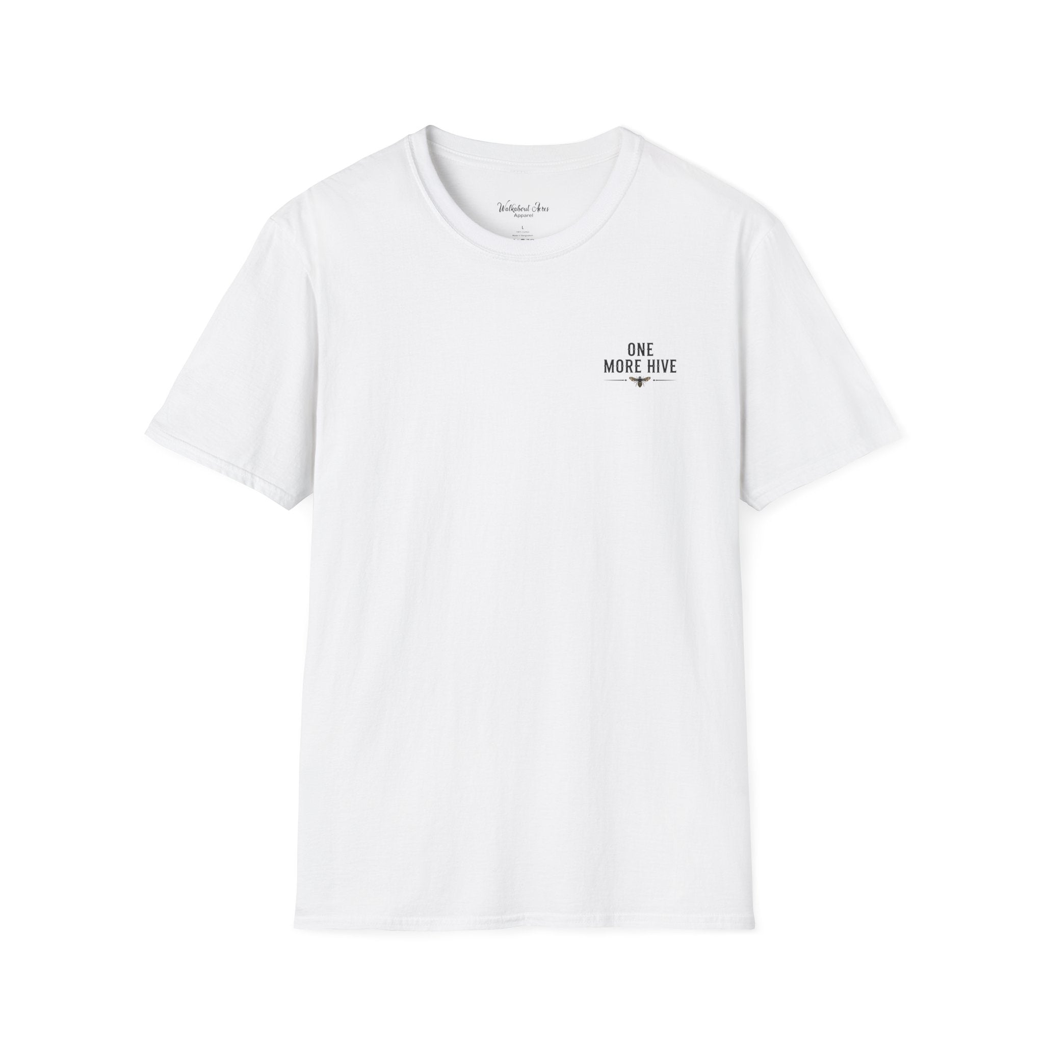 One More Hive Shirt | Beekeeper T-Shirt | Rustic Beekeeping Apparel