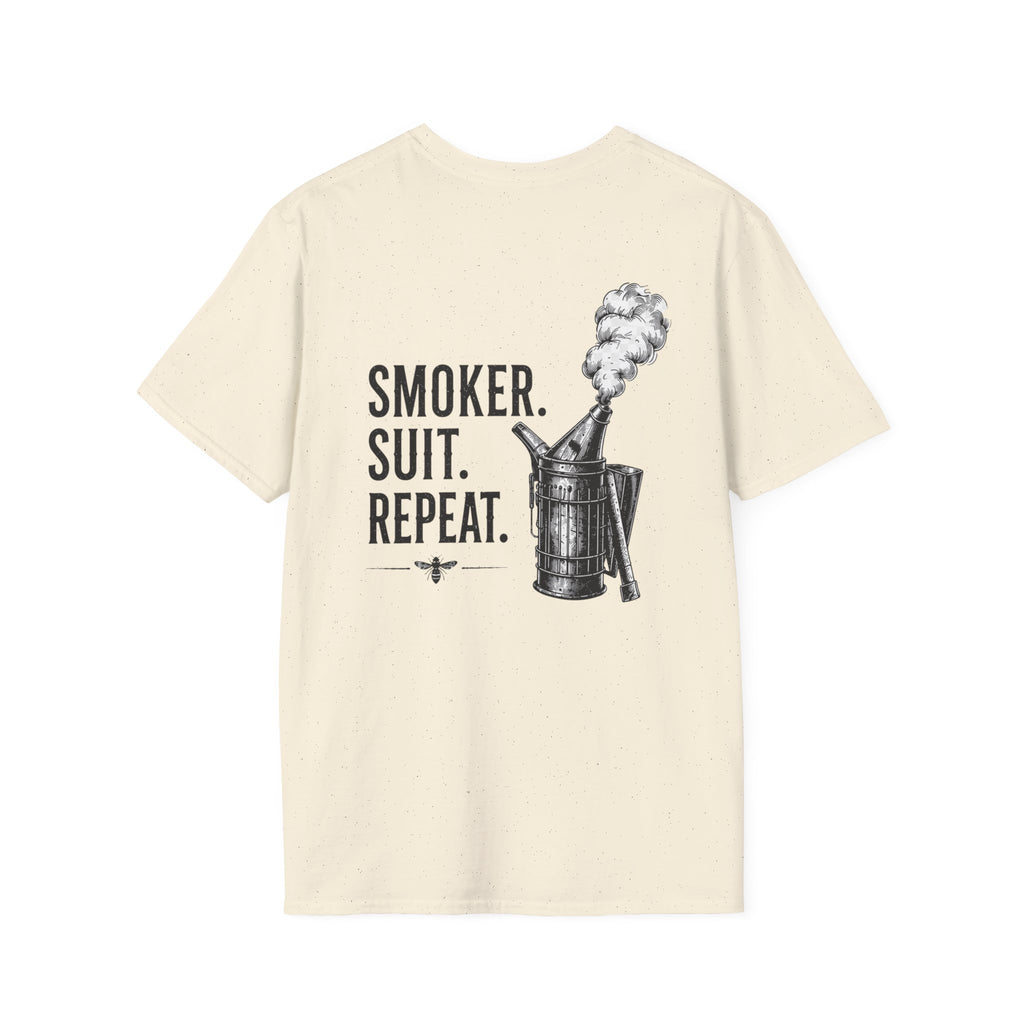 Smoker Suit Repeat Shirt | Beekeeper T-Shirt | Beekeeping Apparel