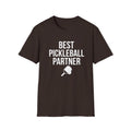 Best Pickleball Partner Shirt – Funny Pickleball Couple Tee | Pickleball Gift for Him or Her | Pickleball Court Graphic T-Shirt