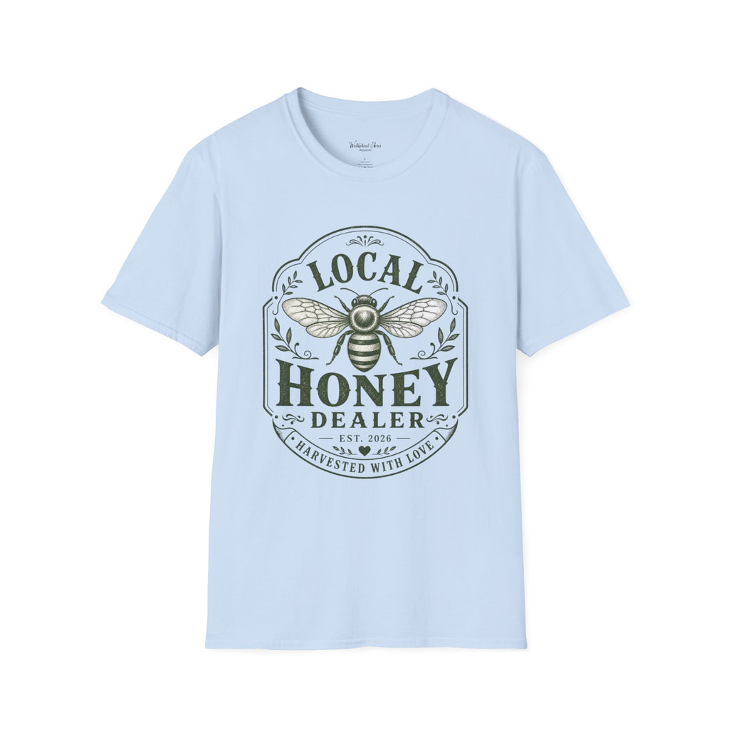 Local Honey Dealer Shirt – Beekeeping T-Shirt – Save the Bees Apparel