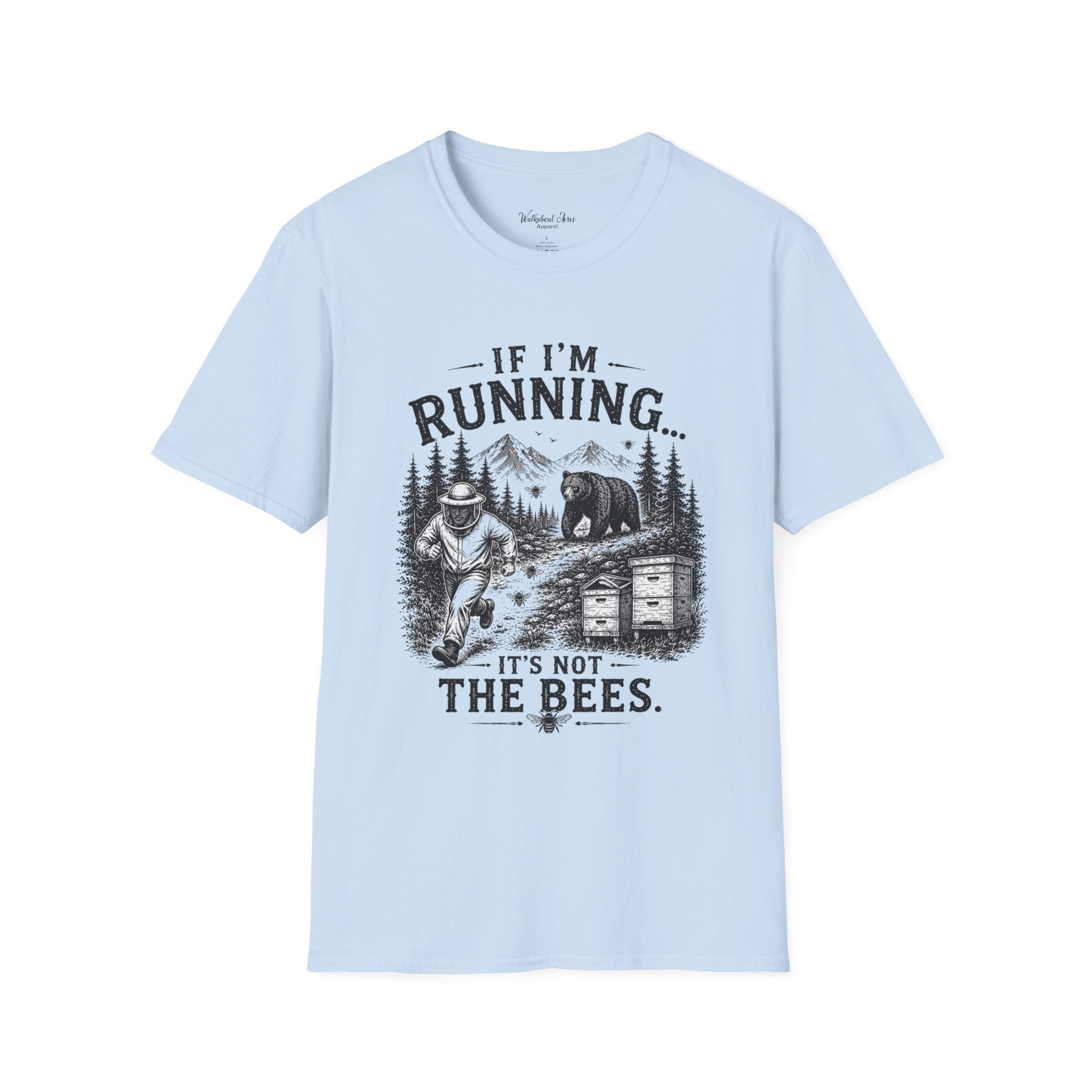 If I’m Running Bear Shirt | You Should Be Running Too | Funny Outdoor Tee