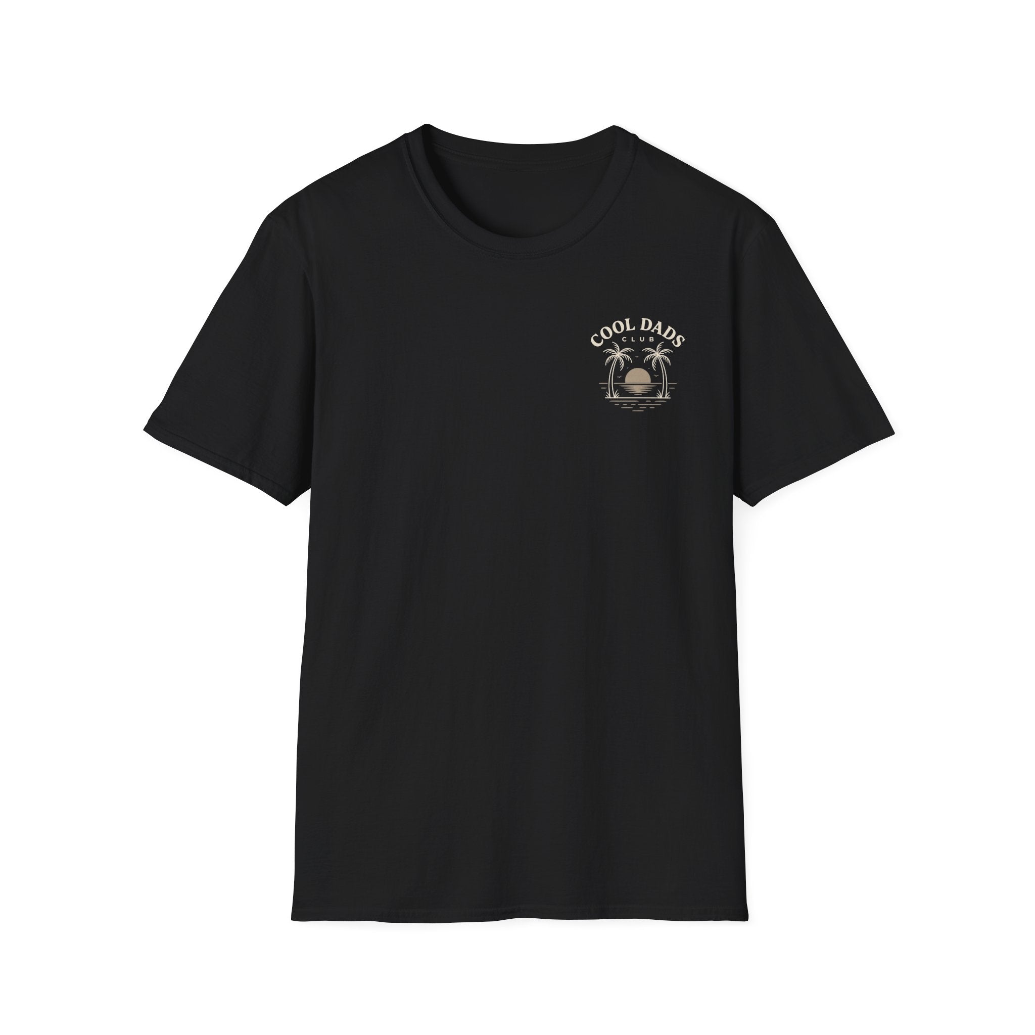 Cool Dads Club – Vintage Coastal Dad Shirt | Retro Palm Tree Comfort Colors Tee | Minimalist Summer Dad Graphic Tee