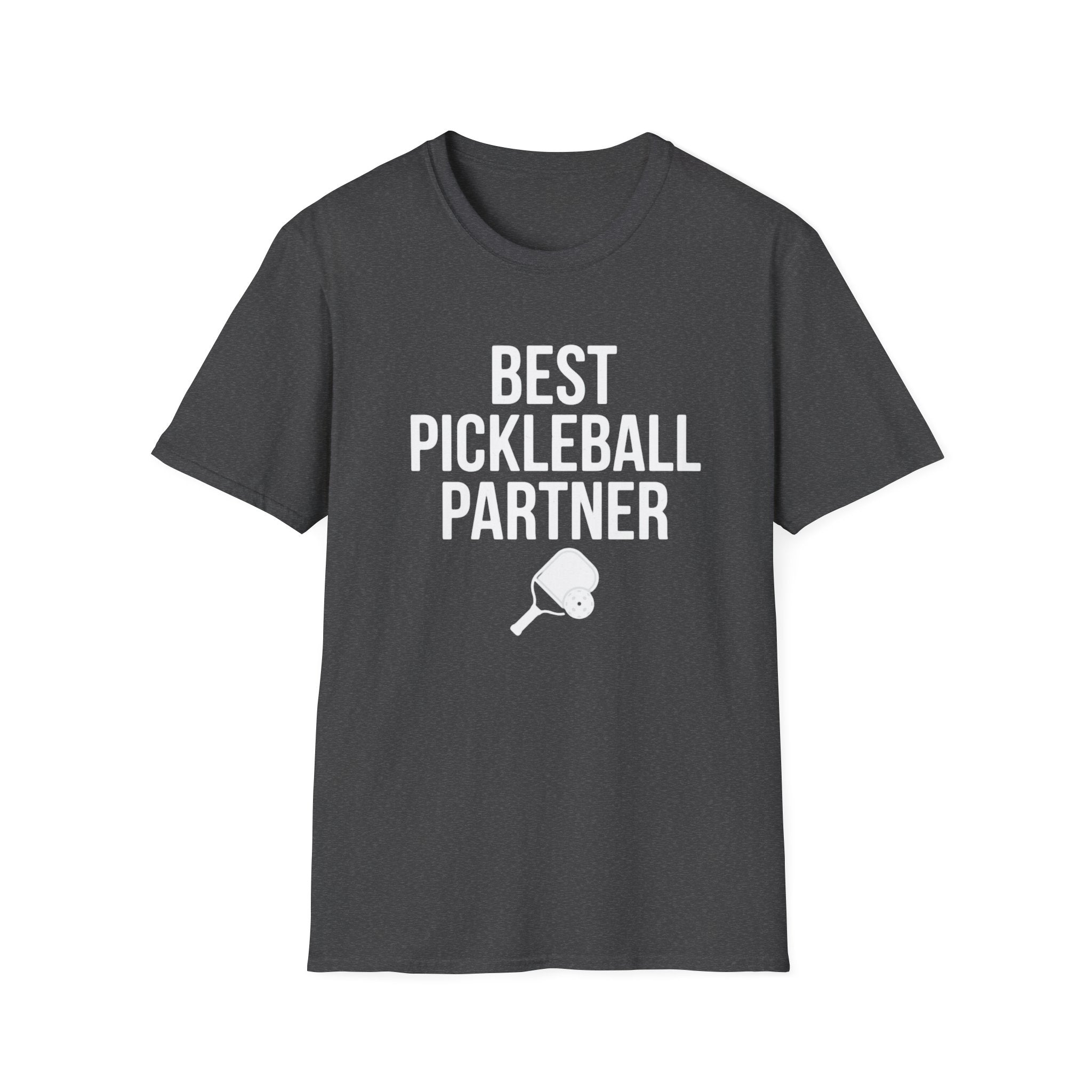 Best Pickleball Partner Shirt – Funny Pickleball Couple Tee | Pickleball Gift for Him or Her | Pickleball Court Graphic T-Shirt
