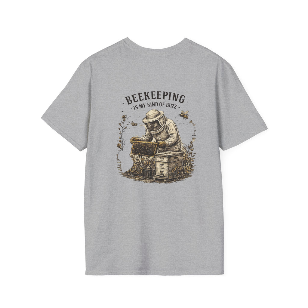 Beekeeping Is My Kind of Buzz Shirt | Rustic Beekeeper T-Shirt | Honey Farm Tee