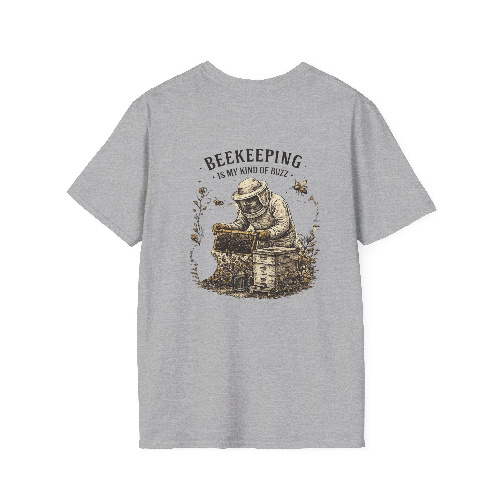 Beekeeping Is My Kind of Buzz Shirt | Rustic Beekeeper T-Shirt | Honey Farm Tee