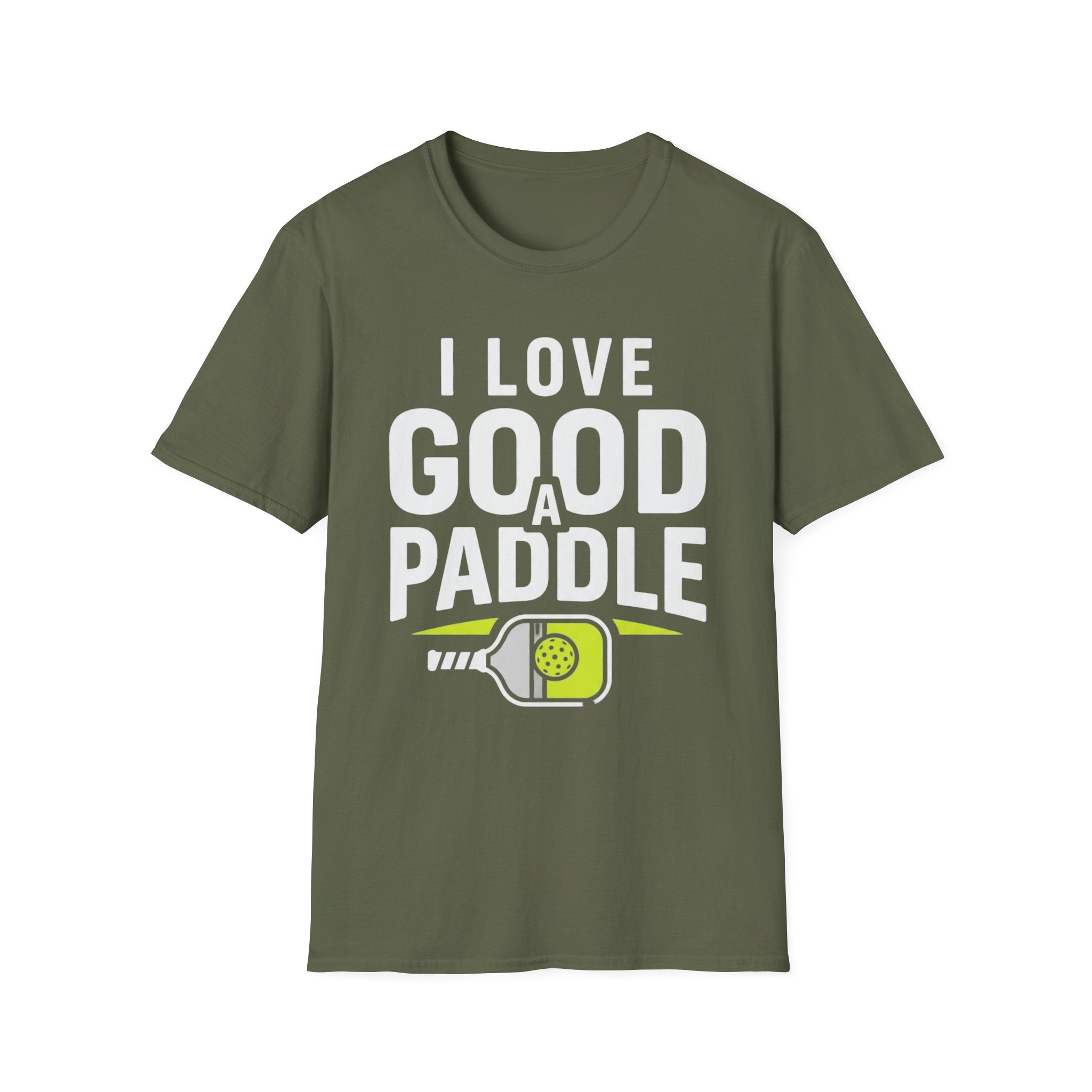 I Love a Good Paddle Shirt – Funny Pickleball Graphic Tee for Men & Women