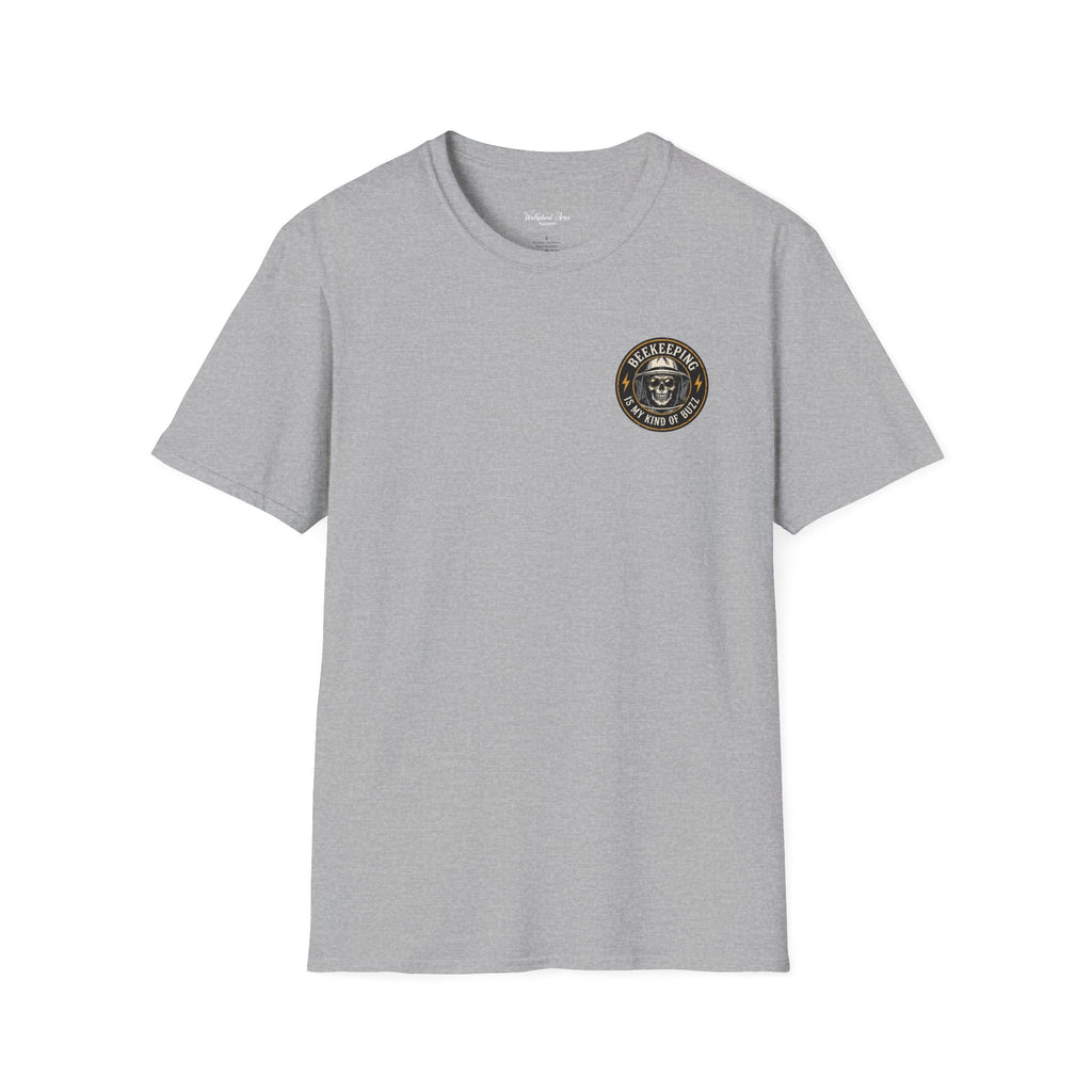 Beekeeping Is My Kind of Buzz Shirt | Skull Beekeeper Tee | Rustic Bee Keeper T-Shirt | Honey Lover Gift