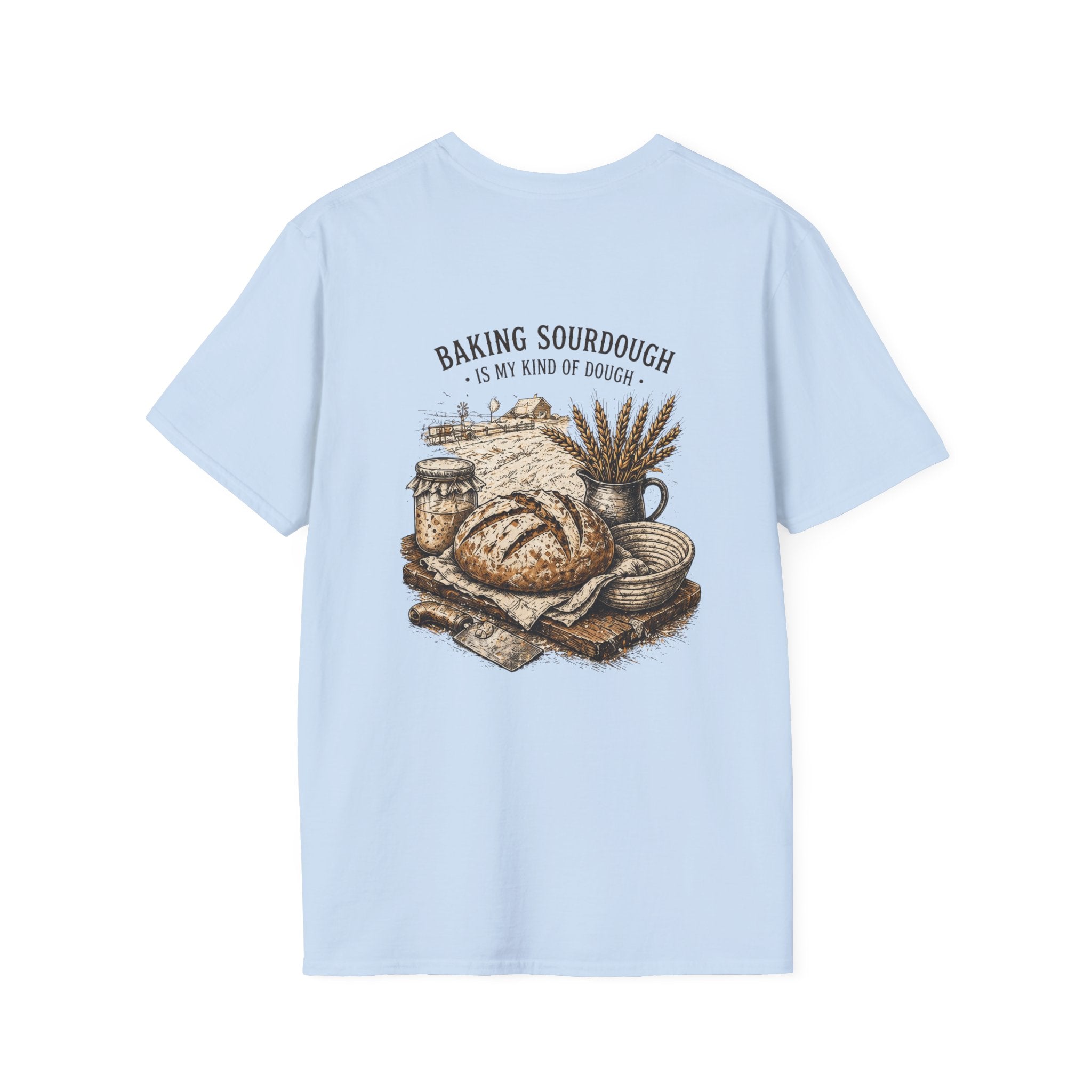 Baking Sourdough Is My Kind of Dough T-Shirt | Rustic Baker Tee | Sourdough Lover Shirt