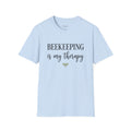 Beekeeping is my Therapy Shirt – Beekeeping T-Shirt – Save the Bees Apparel