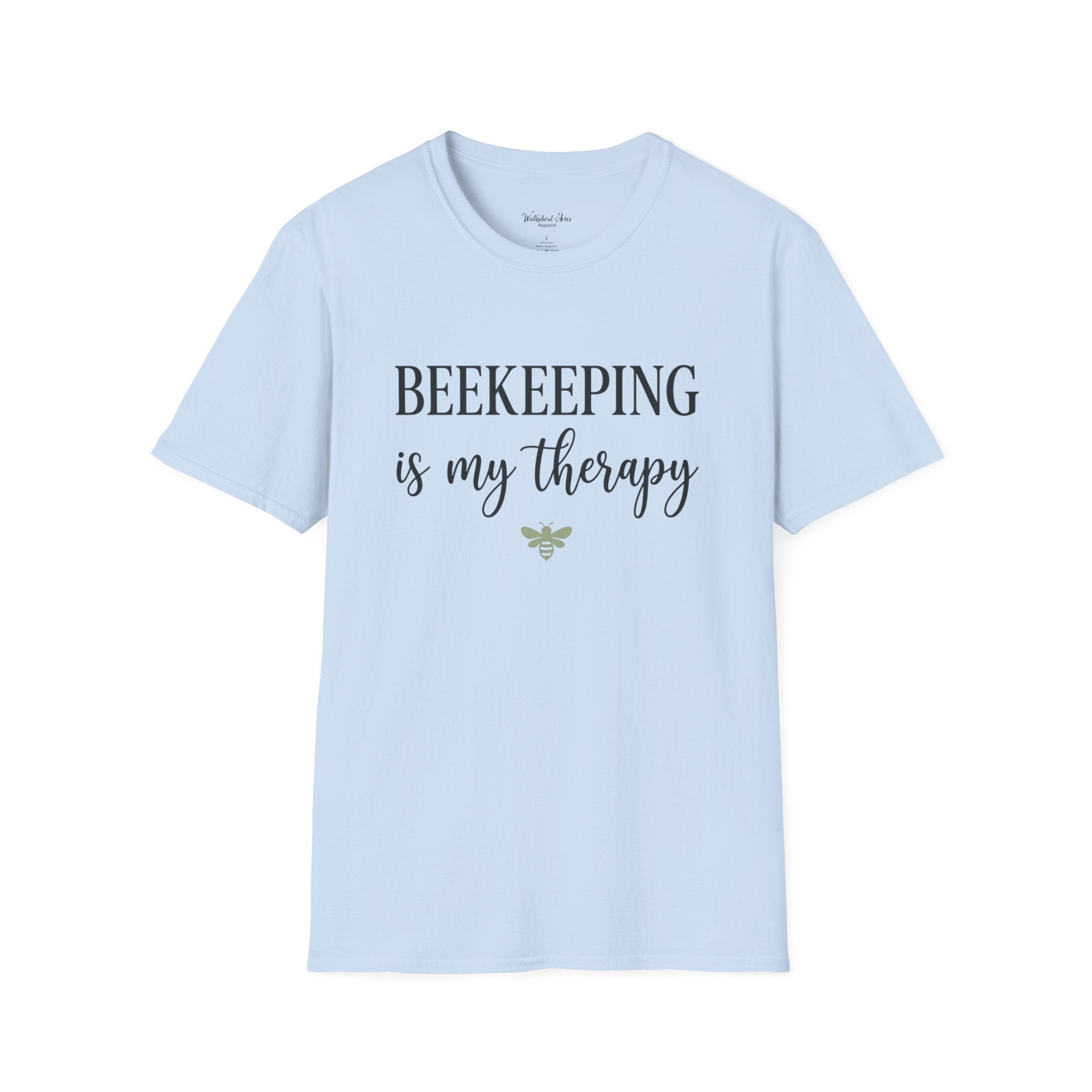 Beekeeping is my Therapy Shirt – Beekeeping T-Shirt – Save the Bees Apparel