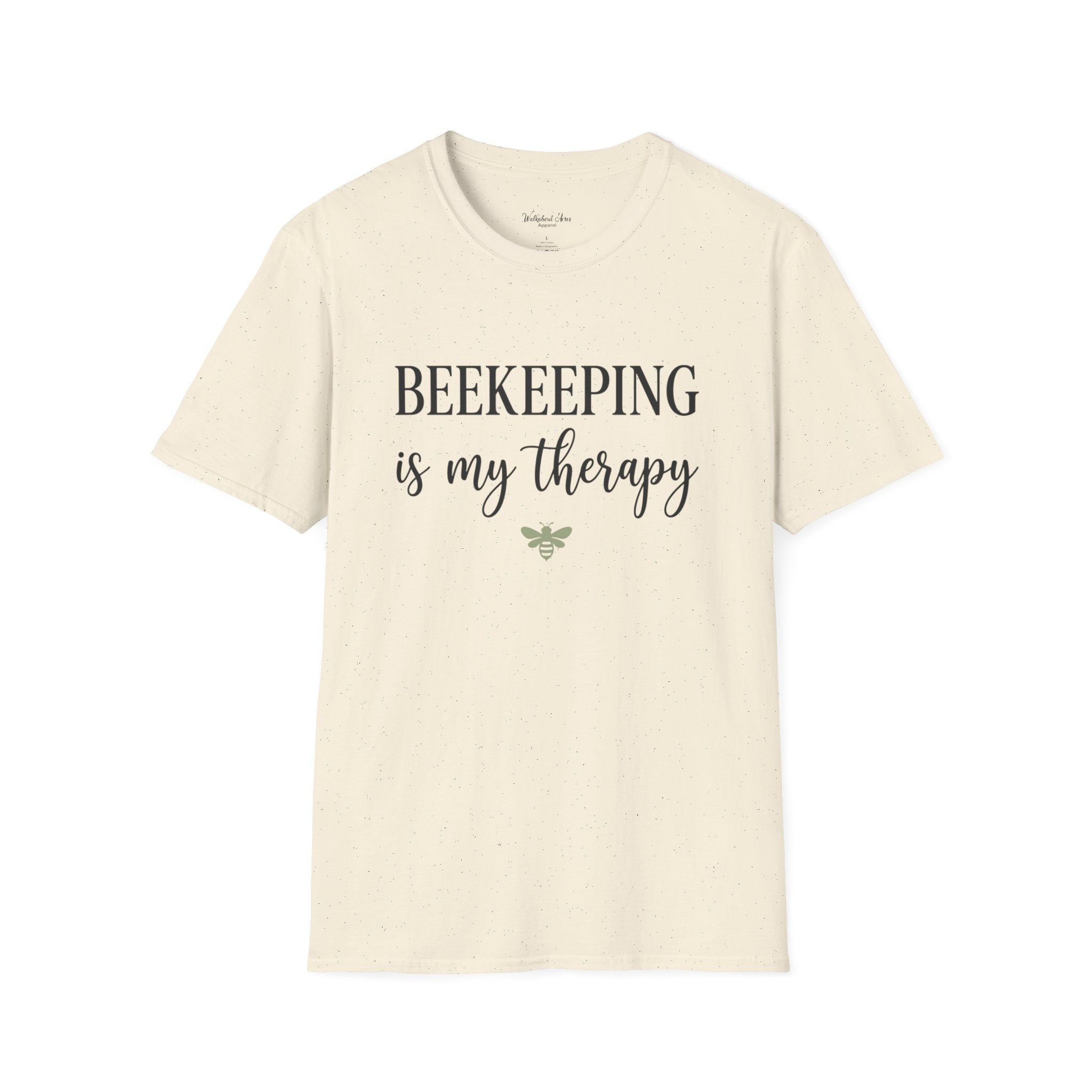 Beekeeping is my Therapy Shirt – Beekeeping T-Shirt – Save the Bees Apparel