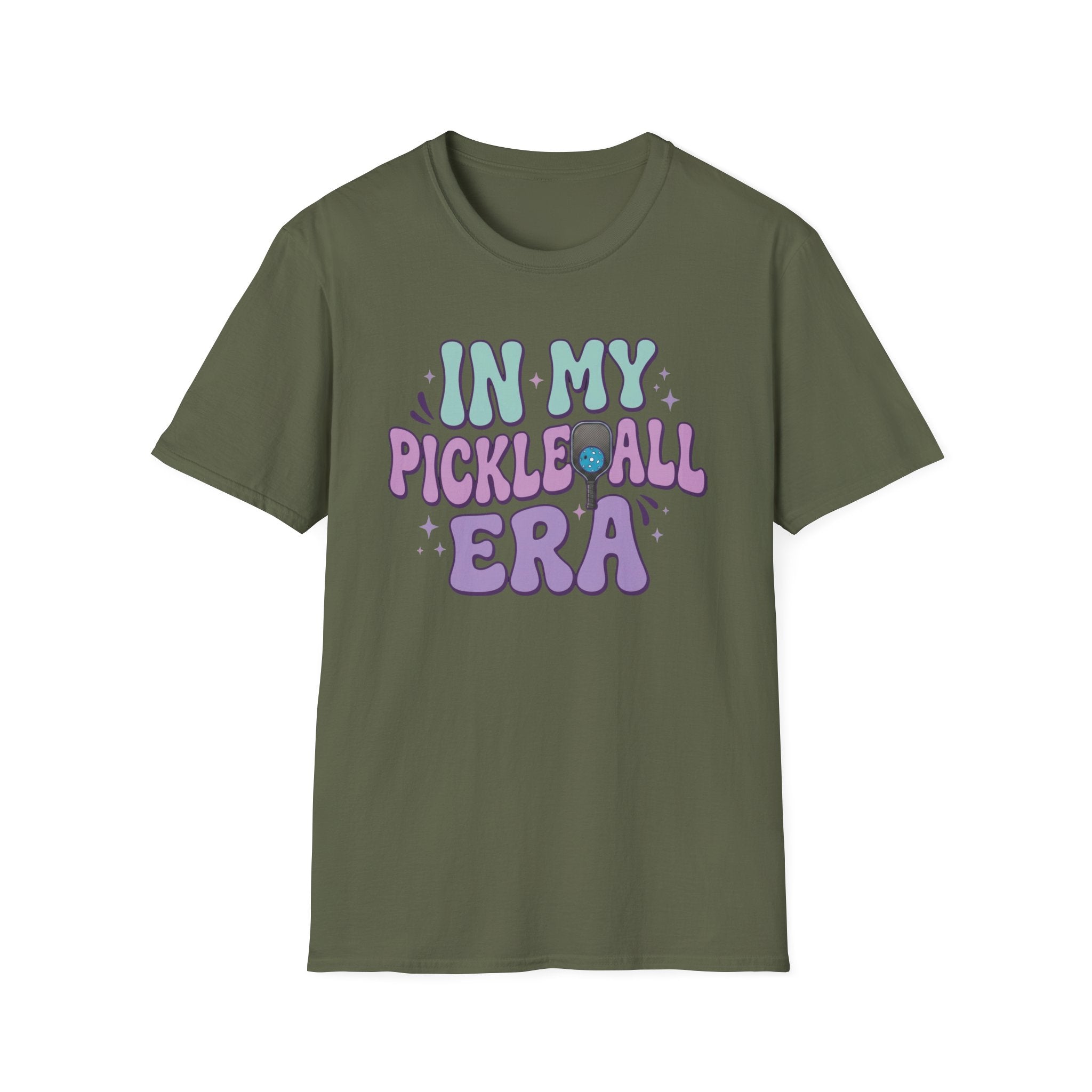 In My Pickleball Era Retro Graphic Tee | Trendy Pickleball Shirt for Women