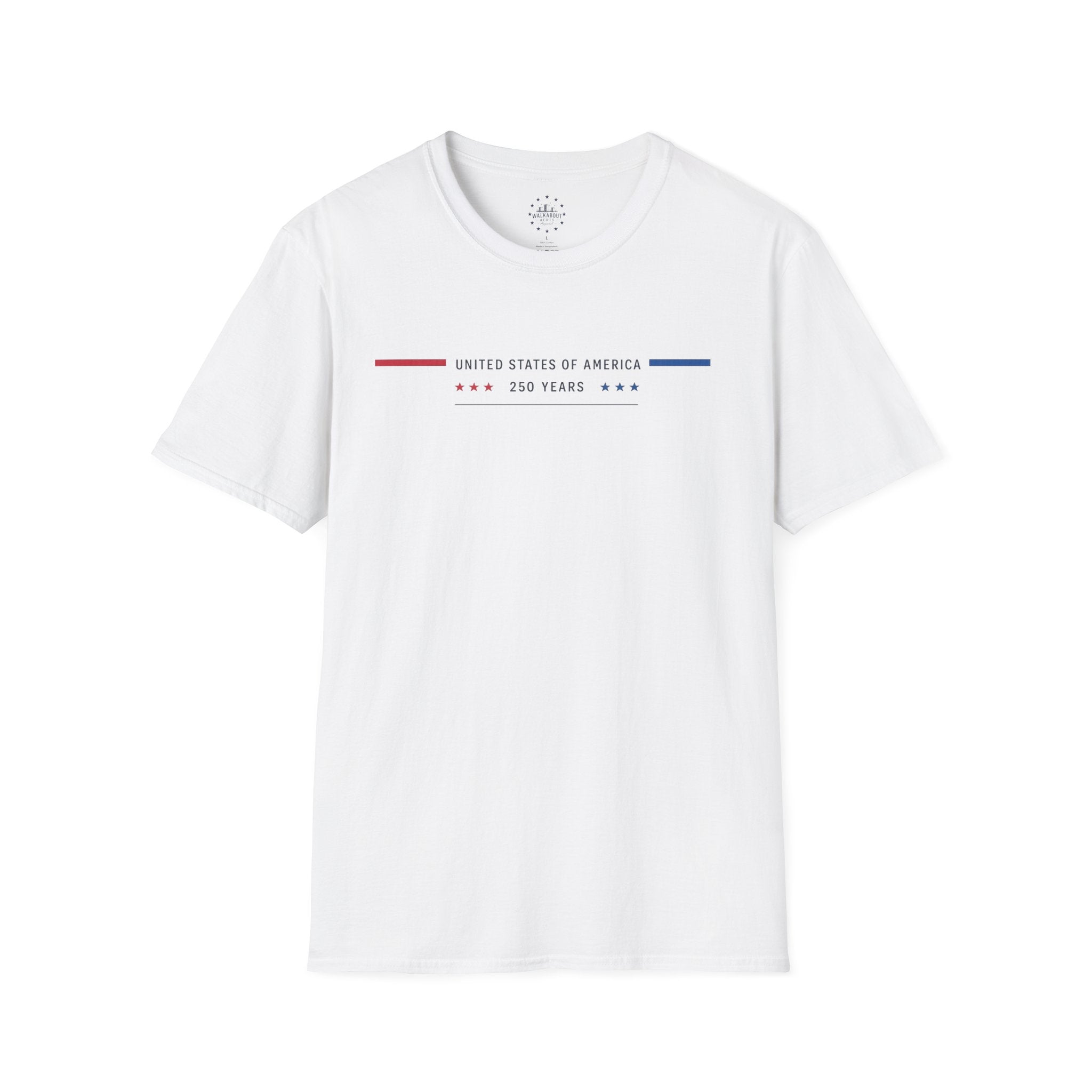 United States of America 250 Years Shirt | Minimalist Patriotic Tee | USA Semiquincentennial 2026 Shirt | American Heritage T-Shirt