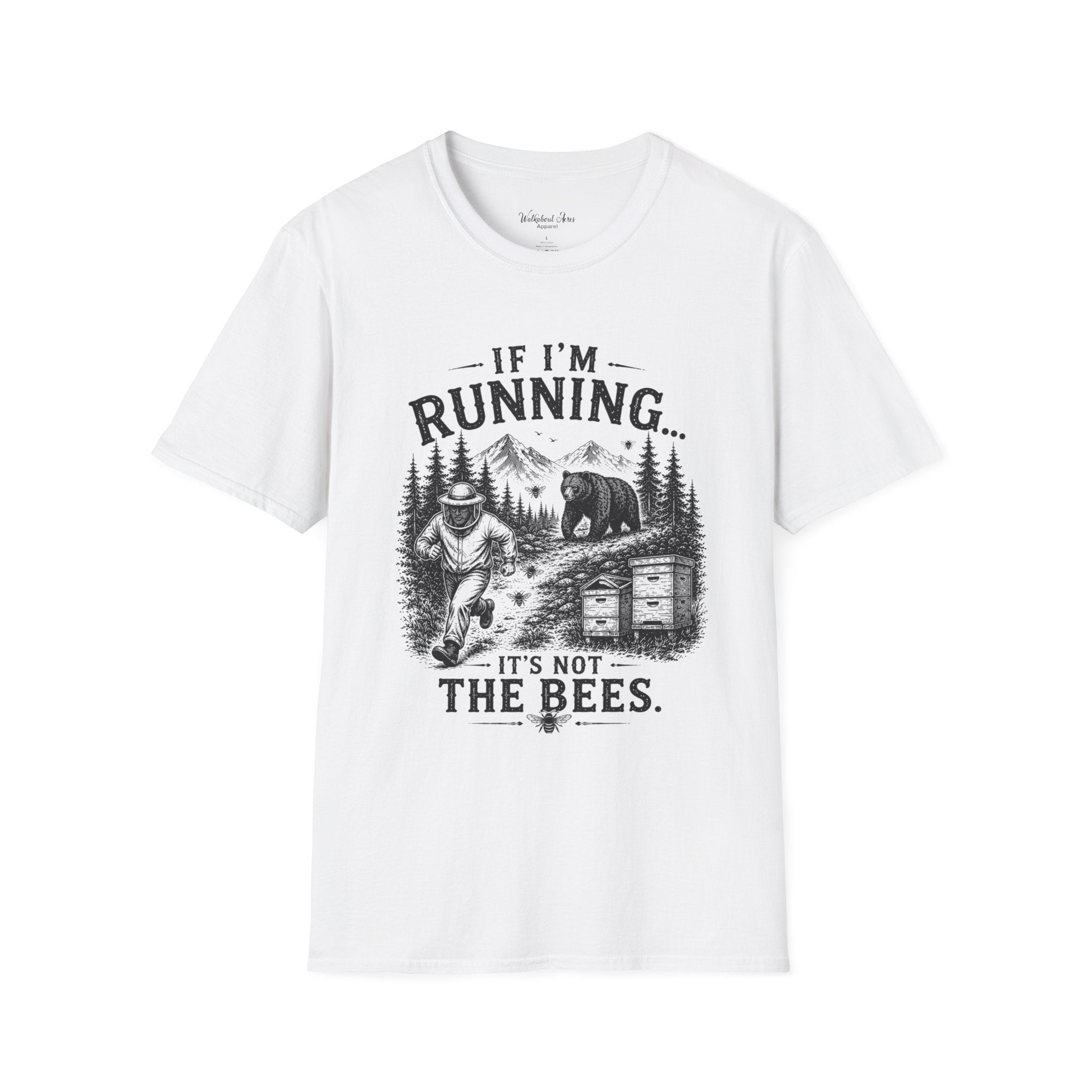 If I’m Running Bear Shirt | You Should Be Running Too | Funny Outdoor Tee