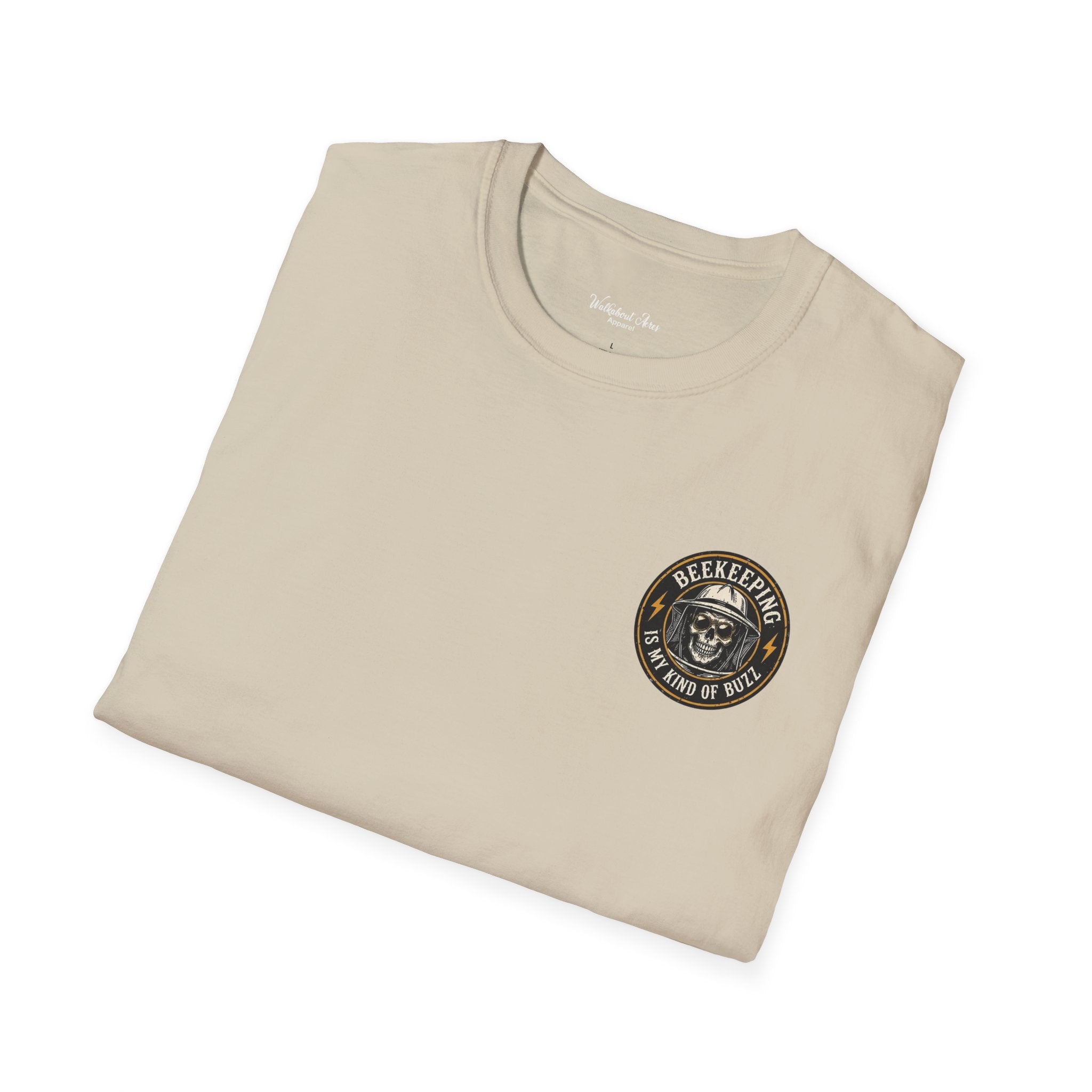 Beekeeping Is My Kind of Buzz Shirt | Skull Beekeeper Tee | Rustic Bee Keeper T-Shirt | Honey Lover Gift