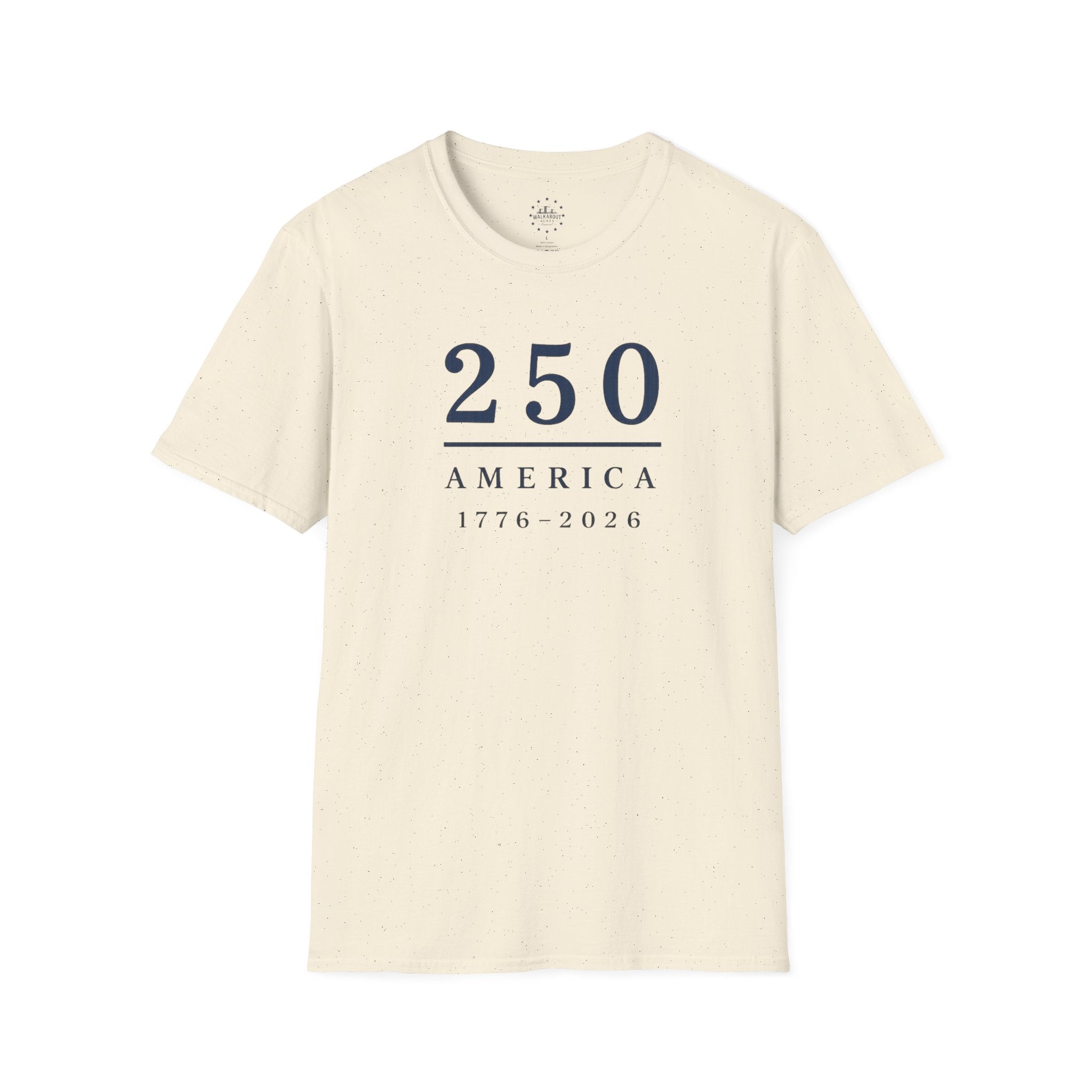 America 250 Shirt | 1776-2026 USA Anniversary Tee | Minimalist Patriotic T-Shirt | American Heritage Semiquincentennial