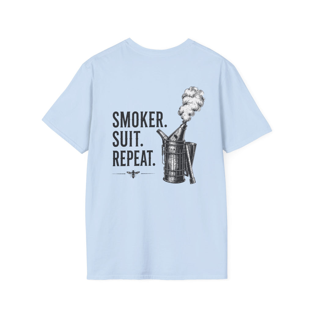 Smoker Suit Repeat Shirt | Beekeeper T-Shirt | Beekeeping Apparel