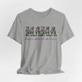 Personalized Purple Camo MAMA Shirt with Kids Names | Custom Mom Gift | Mother's Day Tee | Family Name Shirt