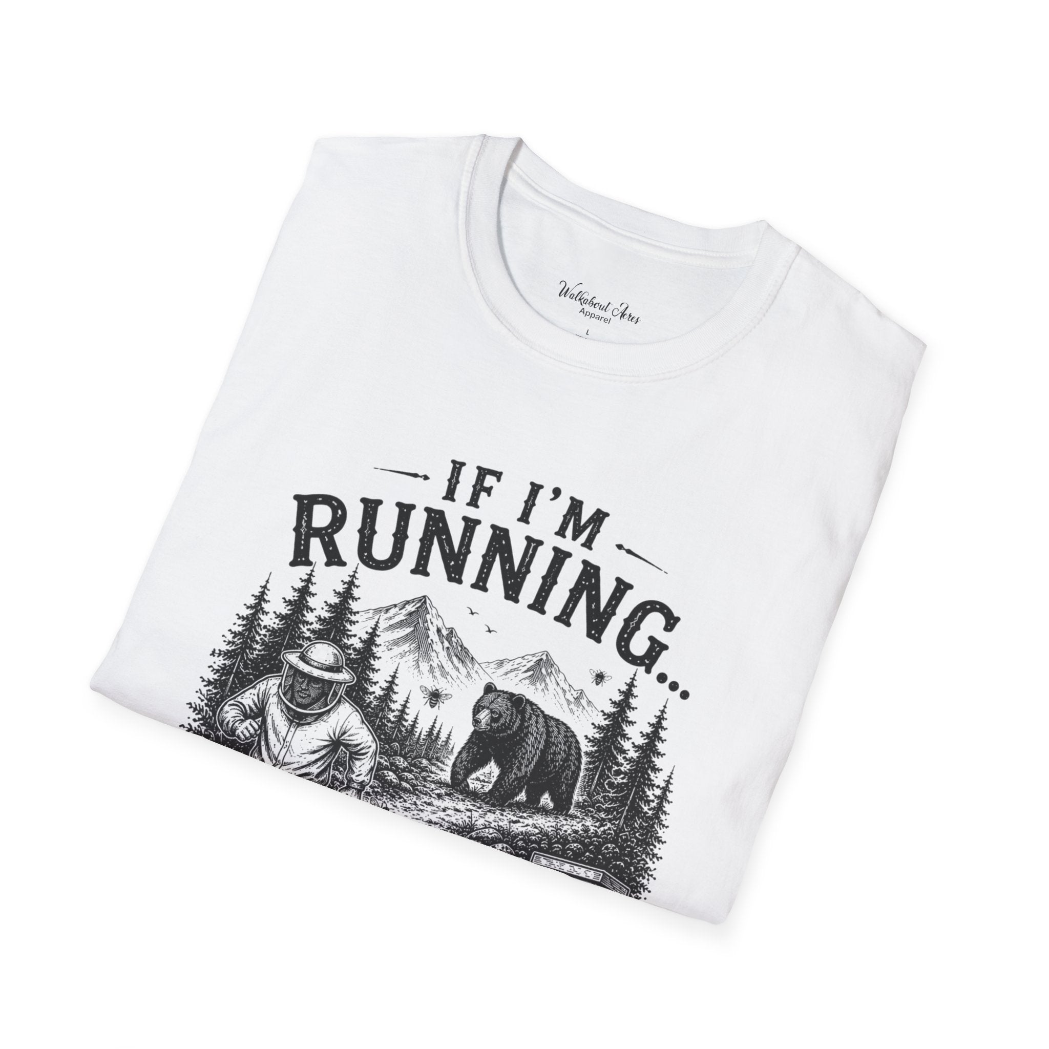 If I’m Running Bear Shirt | You Should Be Running Too | Funny Outdoor Tee