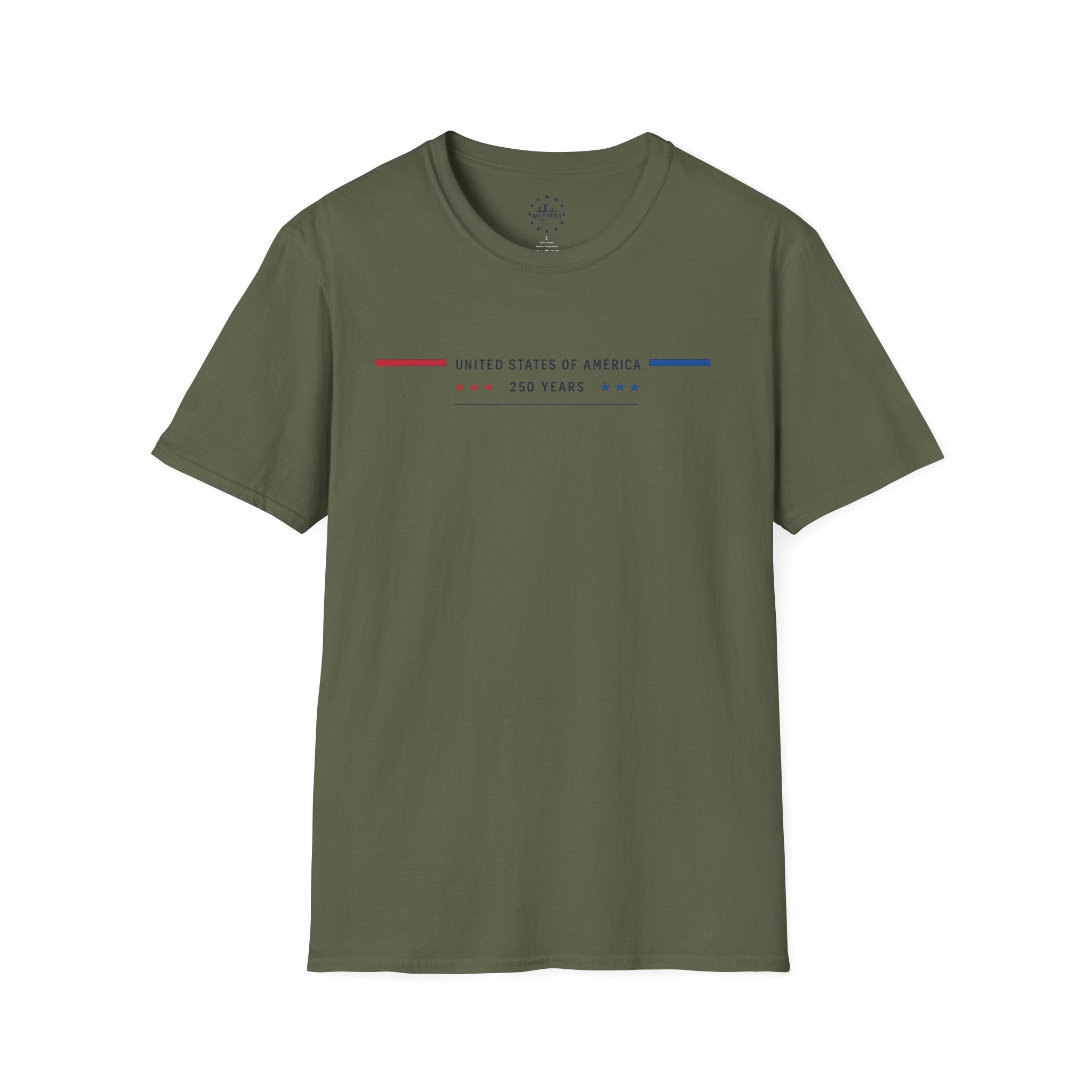 United States of America 250 Years Shirt | Minimalist Patriotic Tee | USA Semiquincentennial 2026 Shirt | American Heritage T-Shirt