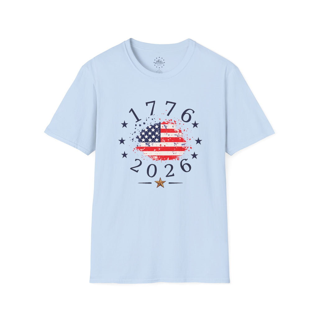 1776–2026 America Anniversary Shirt | Patriotic USA Flag Graphic Tee | 250 Years of Freedom Shirt