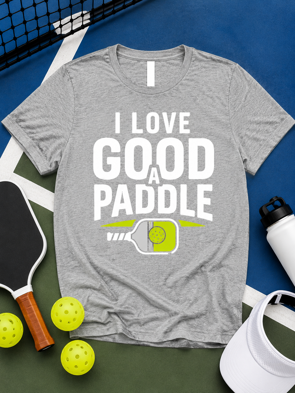 I Love a Good Paddle Shirt – Funny Pickleball Graphic Tee for Men & Women